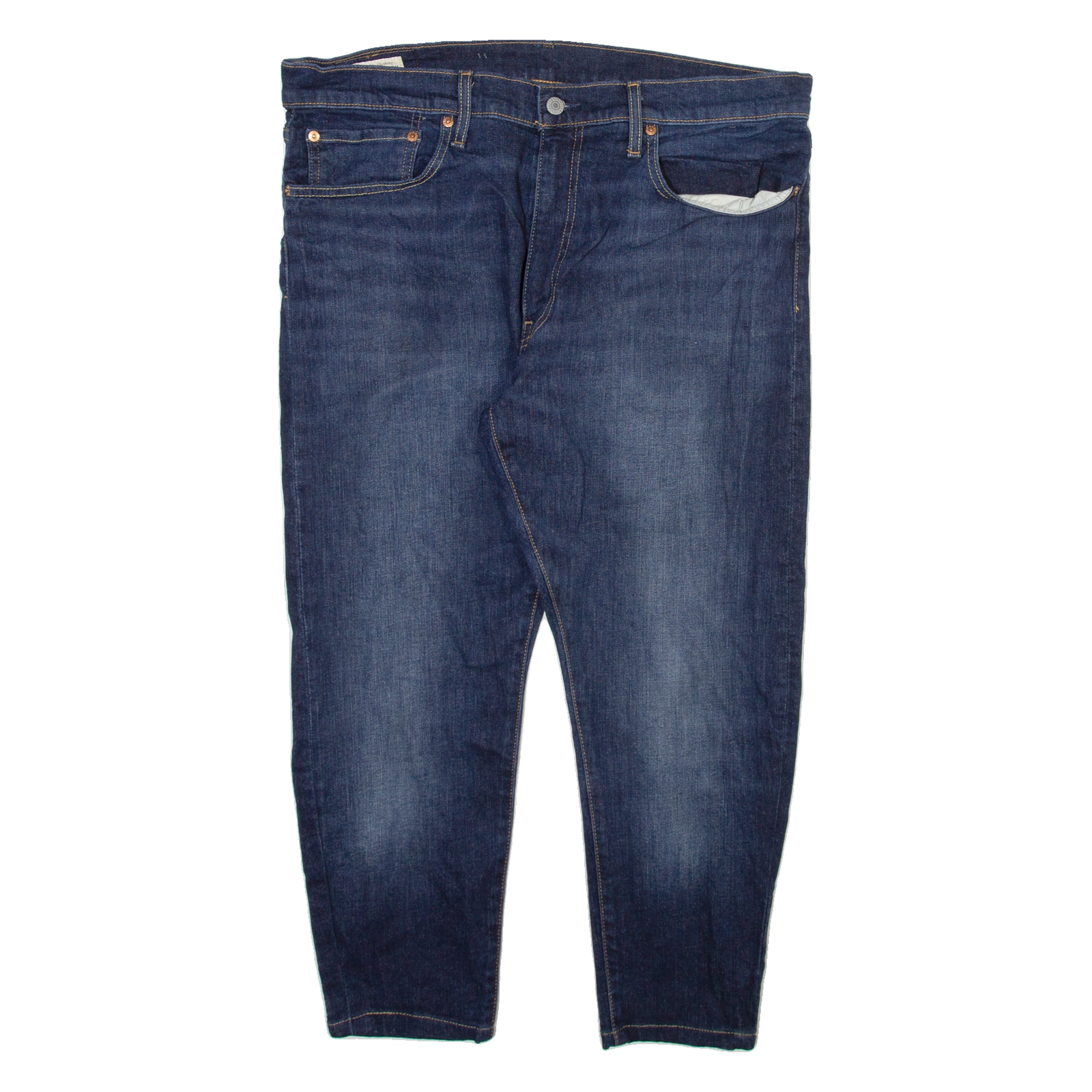 LEVI'S 512 Jeans Big E Womens Blue Slim Tapered W36 L24 Refurbished - N/A refurbished available on Cerqular