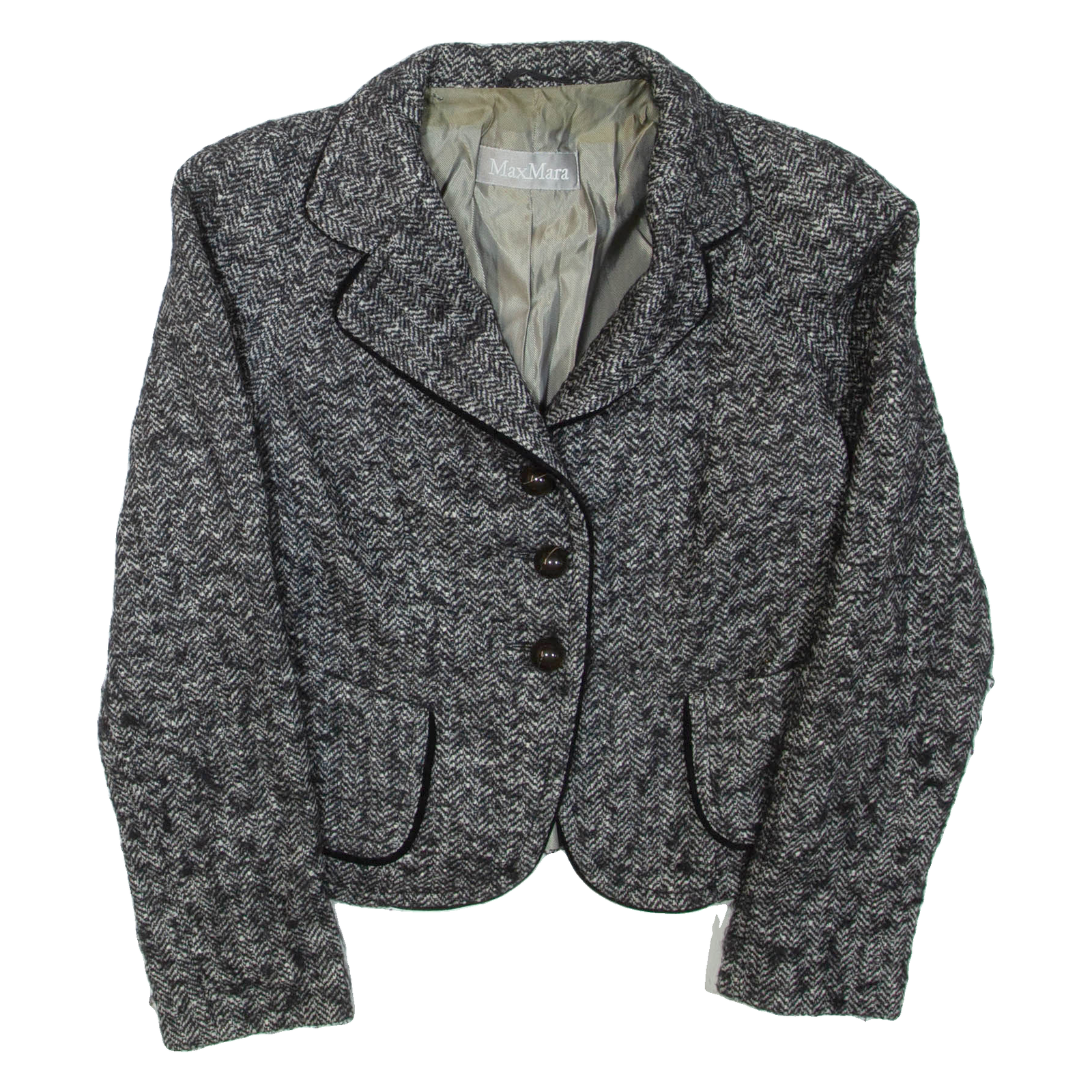 Buy MAX MARA Womens Blazer Jacket Grey Wool UK 12 Refurbished - $87.09 MAX MARA Womens Blazer Jacket Grey Wool UK 12 Refurbished - N/A refurbished available on Cerqular