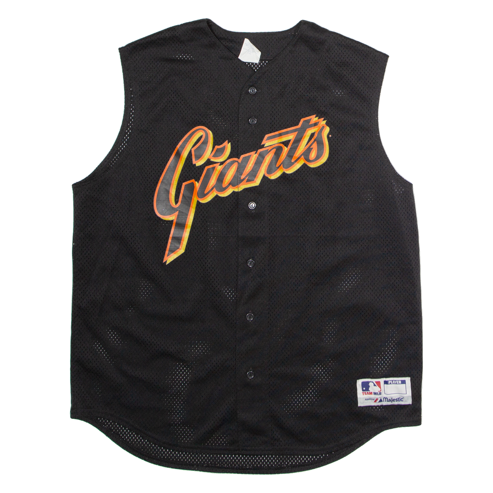 MAJESTIC San Francisco Giants Alternate #20 Mens Jersey Black Sleeveless 90s USA XL Refurbished - N/A refurbished available on Cerqular