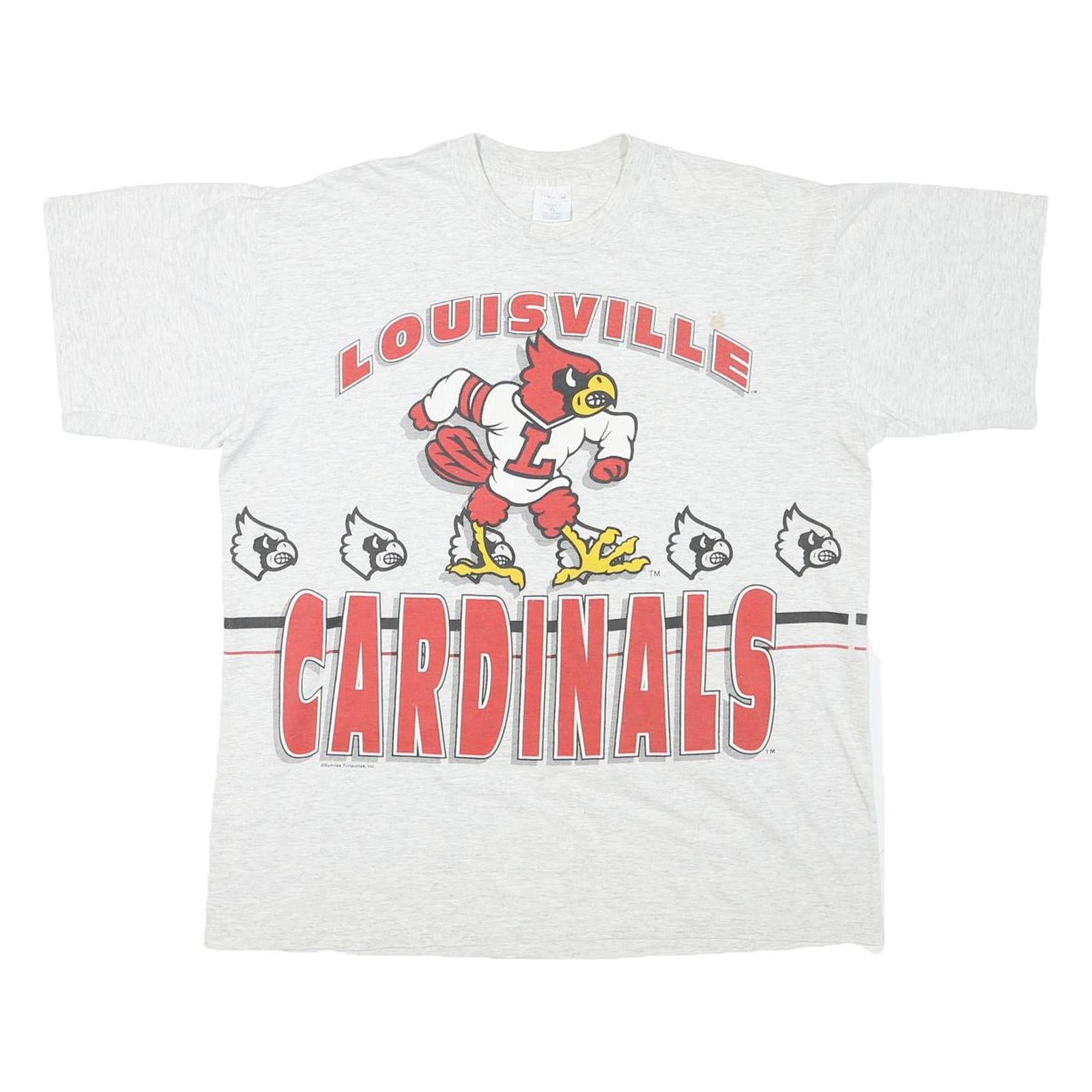 Buy CENTER CUT Mens Grey Louisville Cardinals Graphic T-Shirt XL Short Sleeve Crew Refurbished - $45.49 CENTER CUT Mens Grey Louisville Cardinals Graphic T-Shirt XL Short Sleeve Crew Refurbished - N/A refurbished available on Cerqular