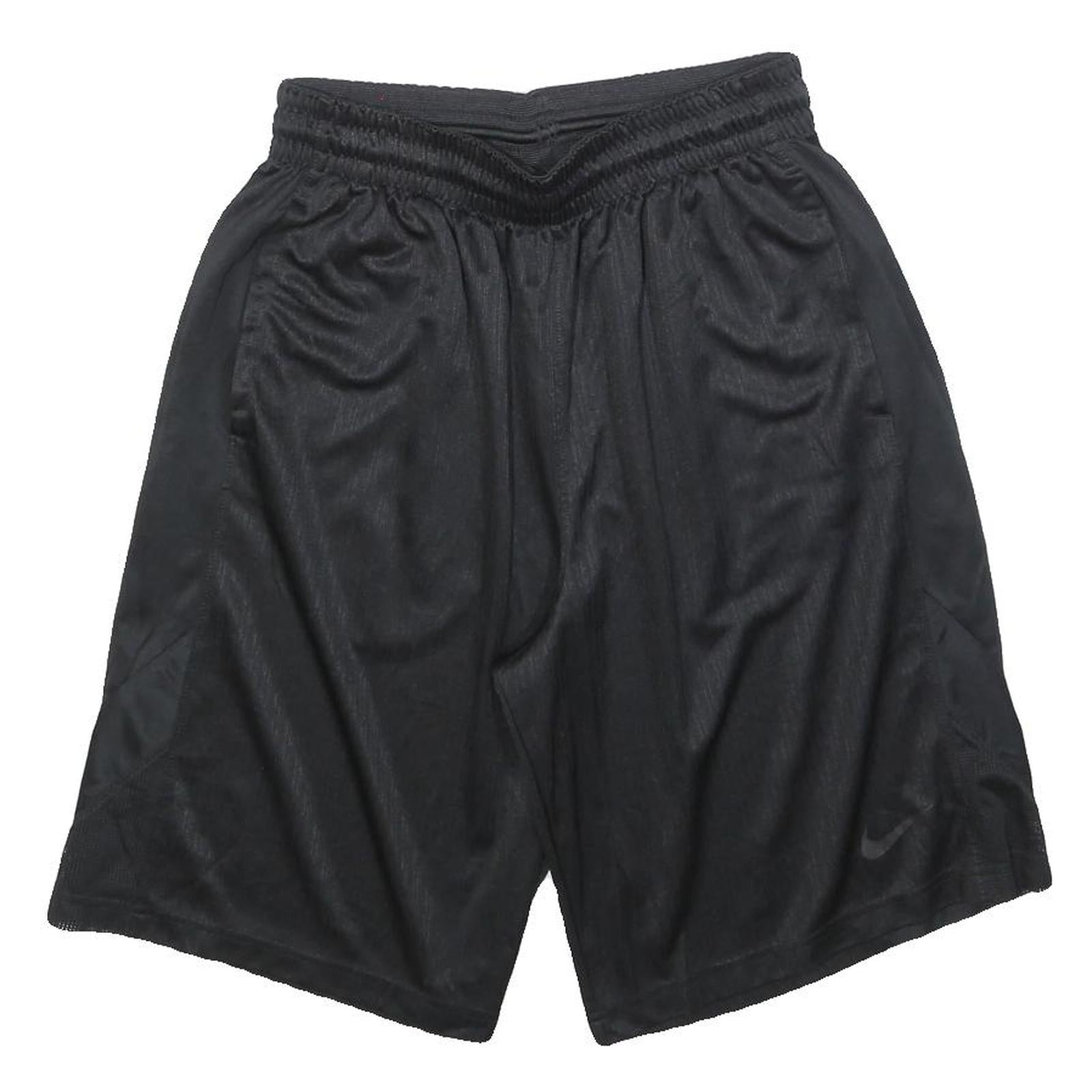 NIKE Mens Black Sports Casual Polyester L W30 Lightweight Shorts Refurbished - N/A refurbished available on Cerqular