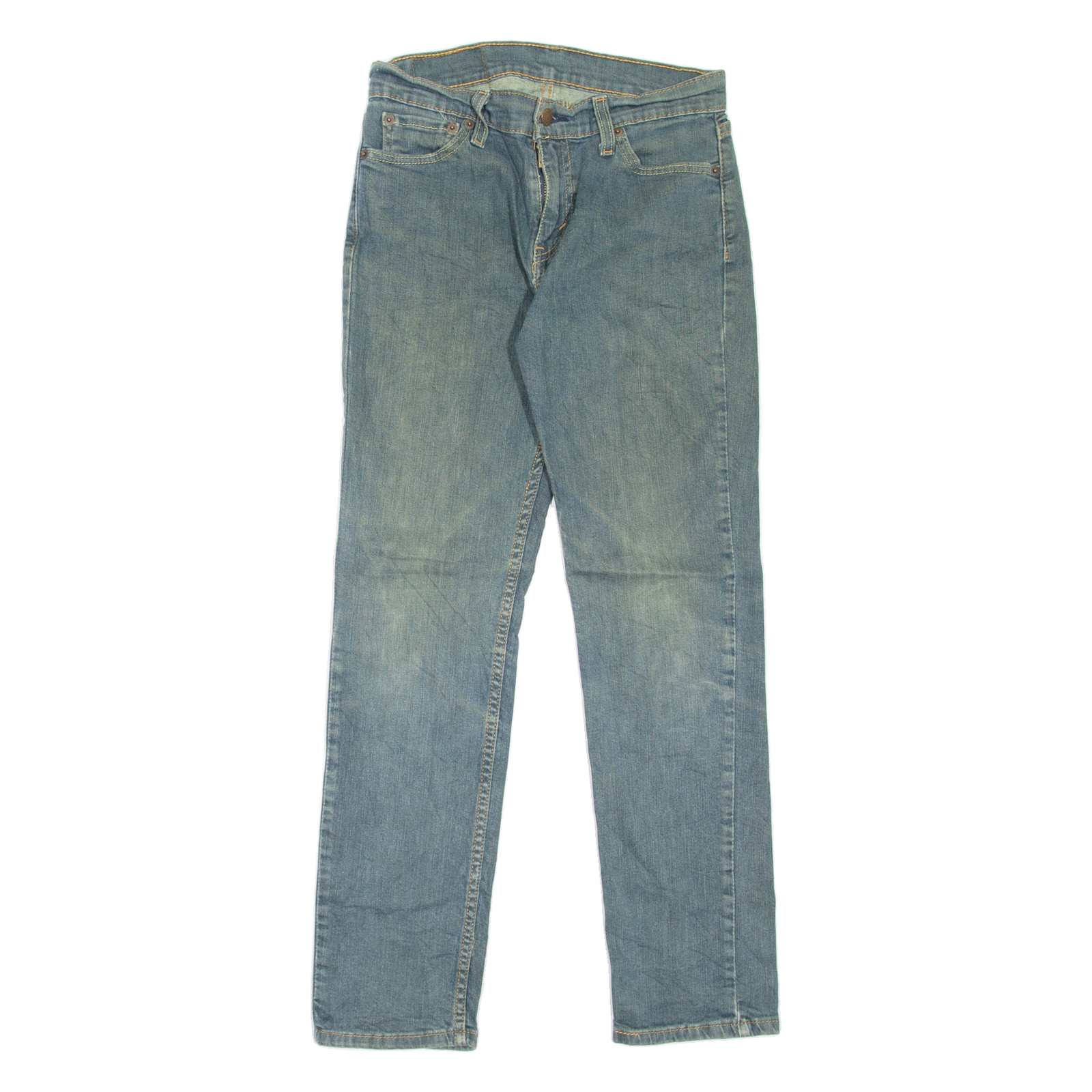 LEVI'S 511 Jeans Mens Blue Slim Straight Stone Wash W29 L30 Refurbished - N/A refurbished available on Cerqular