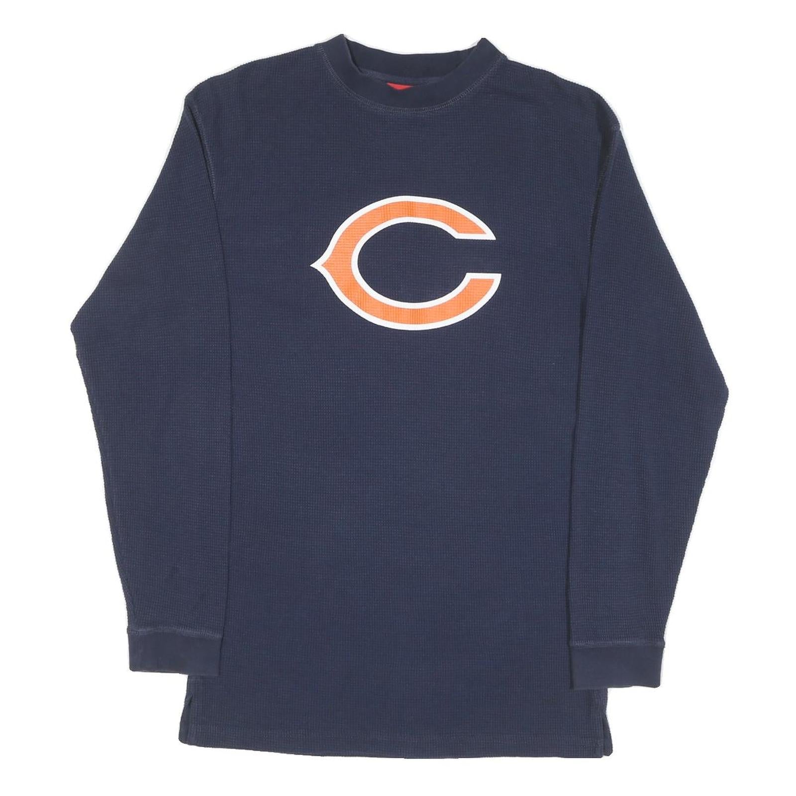 NFL Mens Navy Patterned Jumper Crew Neck Basic Knit M Comfortable Casual Refurbished - N/A refurbished available on Cerqular