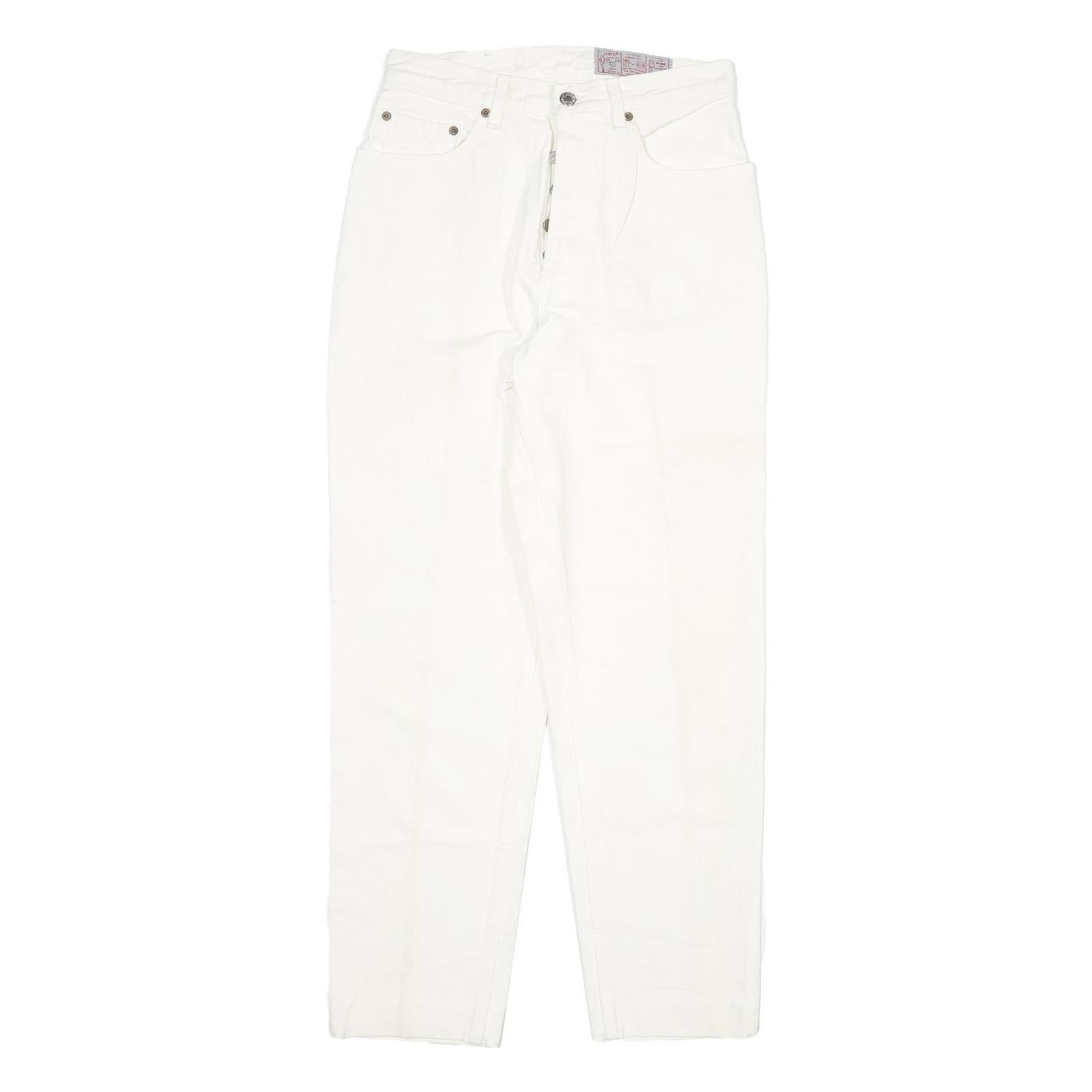 Buy LEVI'S 901 Womens Slim White Denim Jeans W27 L29 Button Cotton Blend Refurbished - $29.89 LEVI'S 901 Womens Slim White Denim Jeans W27 L29 Button Cotton Blend Refurbished - N/A refurbished available on Cerqular