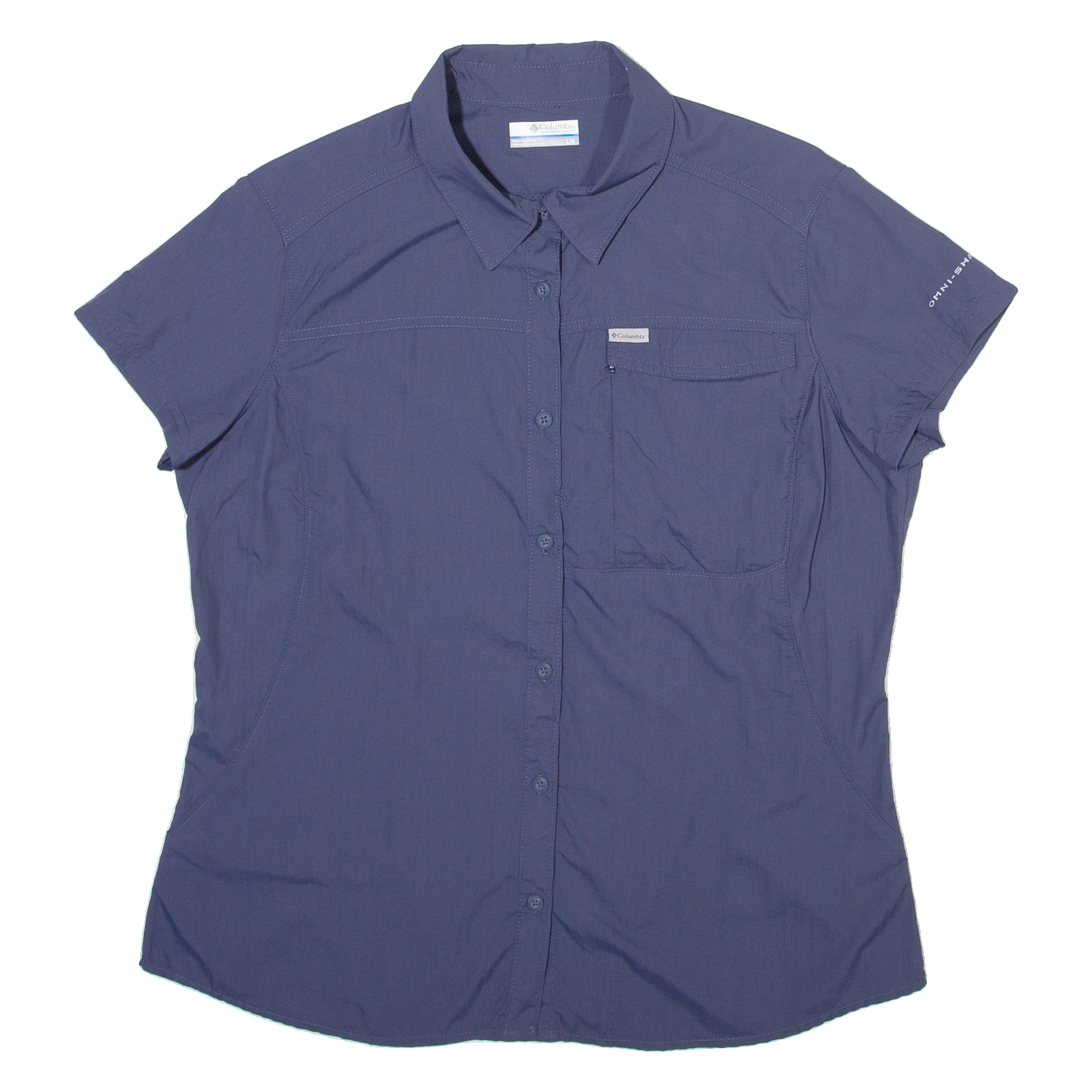 Buy COLUMBIA Womens Plain Shirt Blue L Refurbished - $28.59 COLUMBIA Womens Plain Shirt Blue L Refurbished - N/A refurbished available on Cerqular