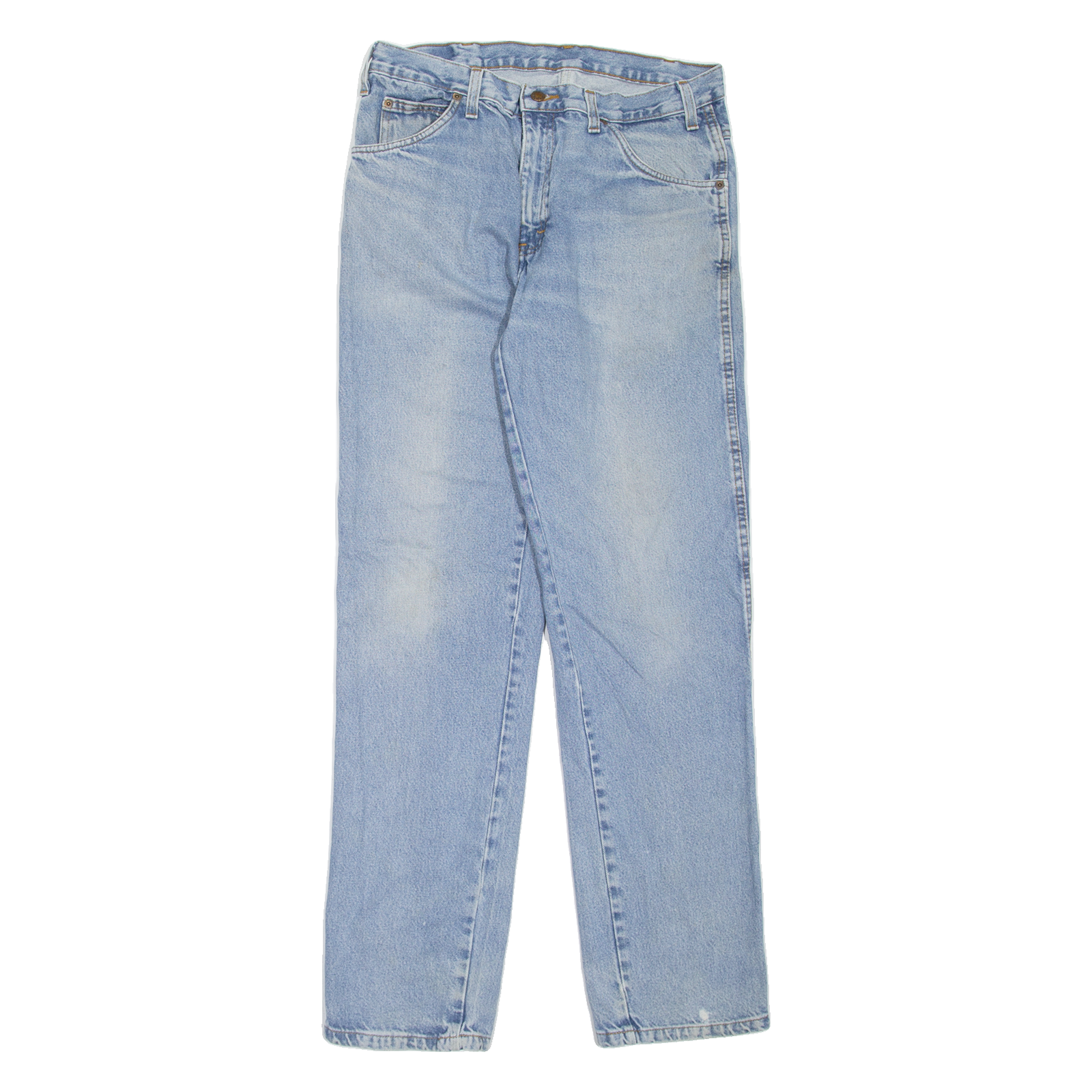 DICKIES Workwear Mens Jeans Blue Regular Tapered Stone Wash W32 L33 Refurbished - N/A refurbished available on Cerqular