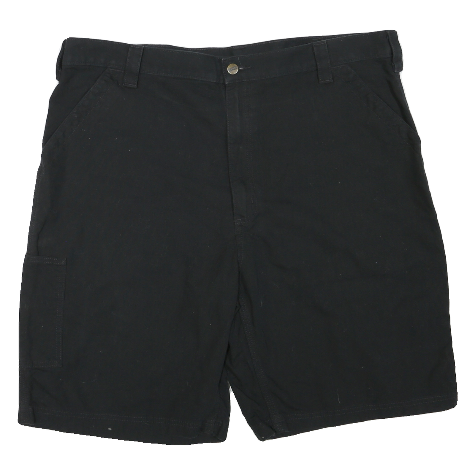 CARHARTT Mens Black Casual Shorts 2XL W42 Cotton Blend Workwear Cargo Pockets Refurbished - N/A refurbished available on Cerqular