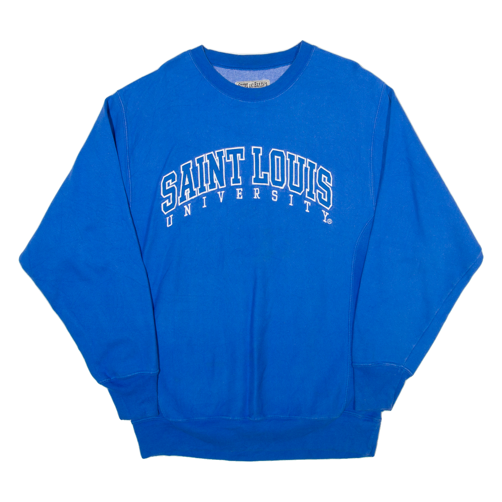 STEVE & BARRY'S Saint Louis University Mens Sweatshirt Blue USA M Refurbished - N/A refurbished available on Cerqular