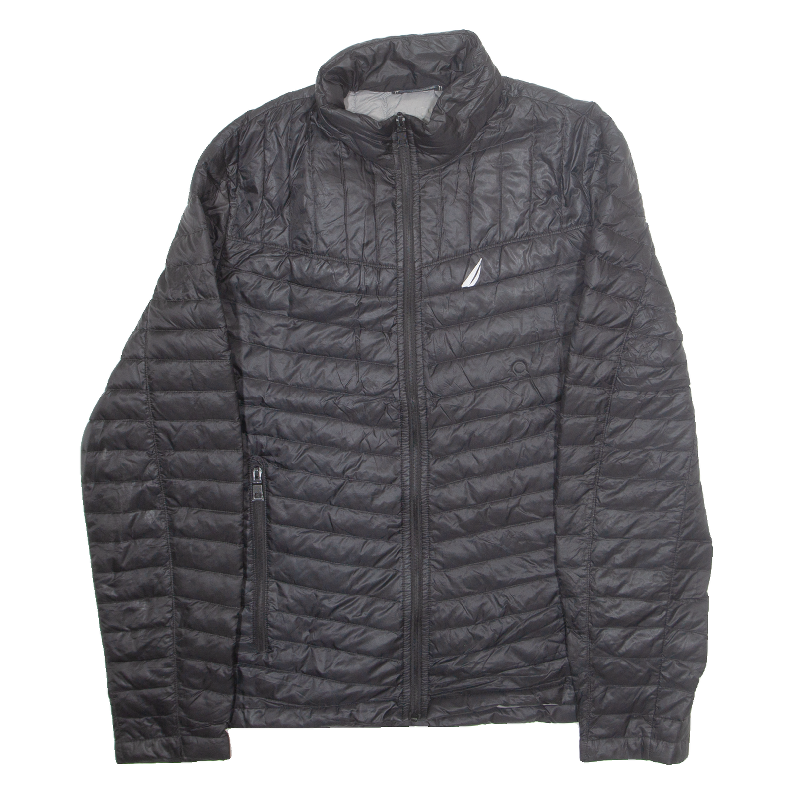 NAUTICA Mens Quilted Jacket Black S Refurbished - N/A refurbished available on Cerqular