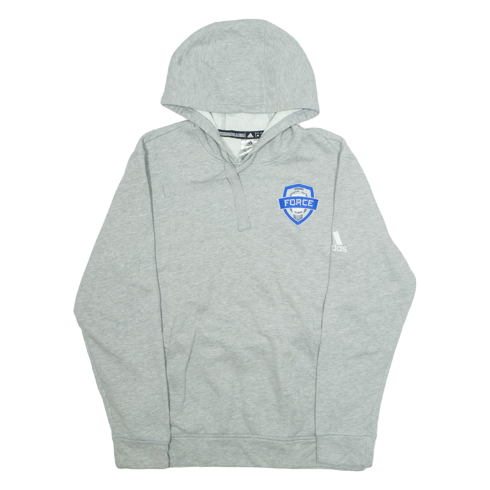 ADIDAS Mens Grey Hoodie M Refurbished - N/A refurbished available on Cerqular