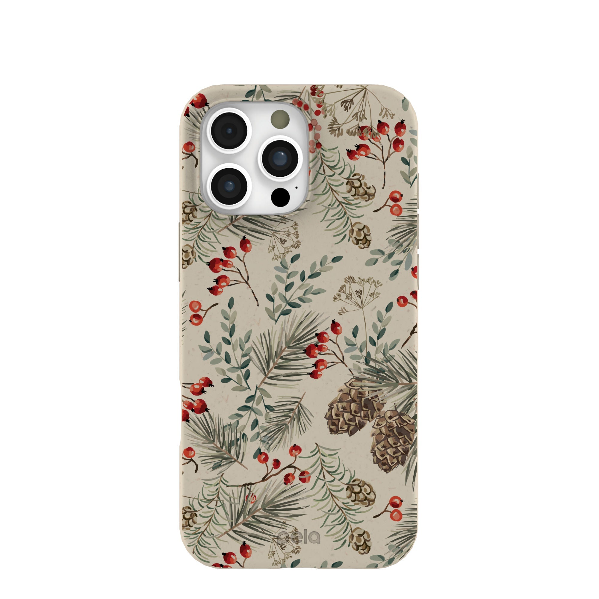 London Fog Winter Spice iPhone 16 Pro Max Case Refurbished - Pela Case refurbished available on Cerqular