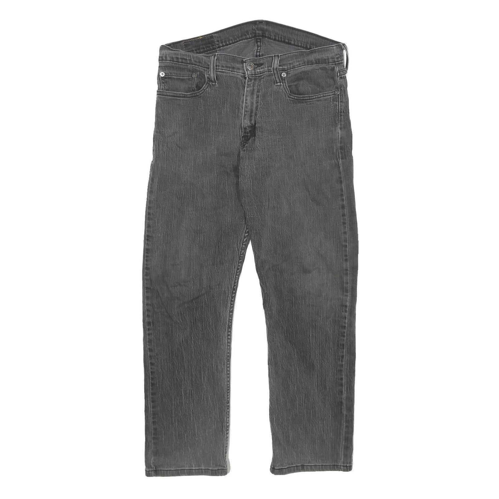 LEVI'S 514 Slim Womens Jeans Black Denim W34 L30 Zip Cotton Blend Slim Refurbished - N/A refurbished available on Cerqular