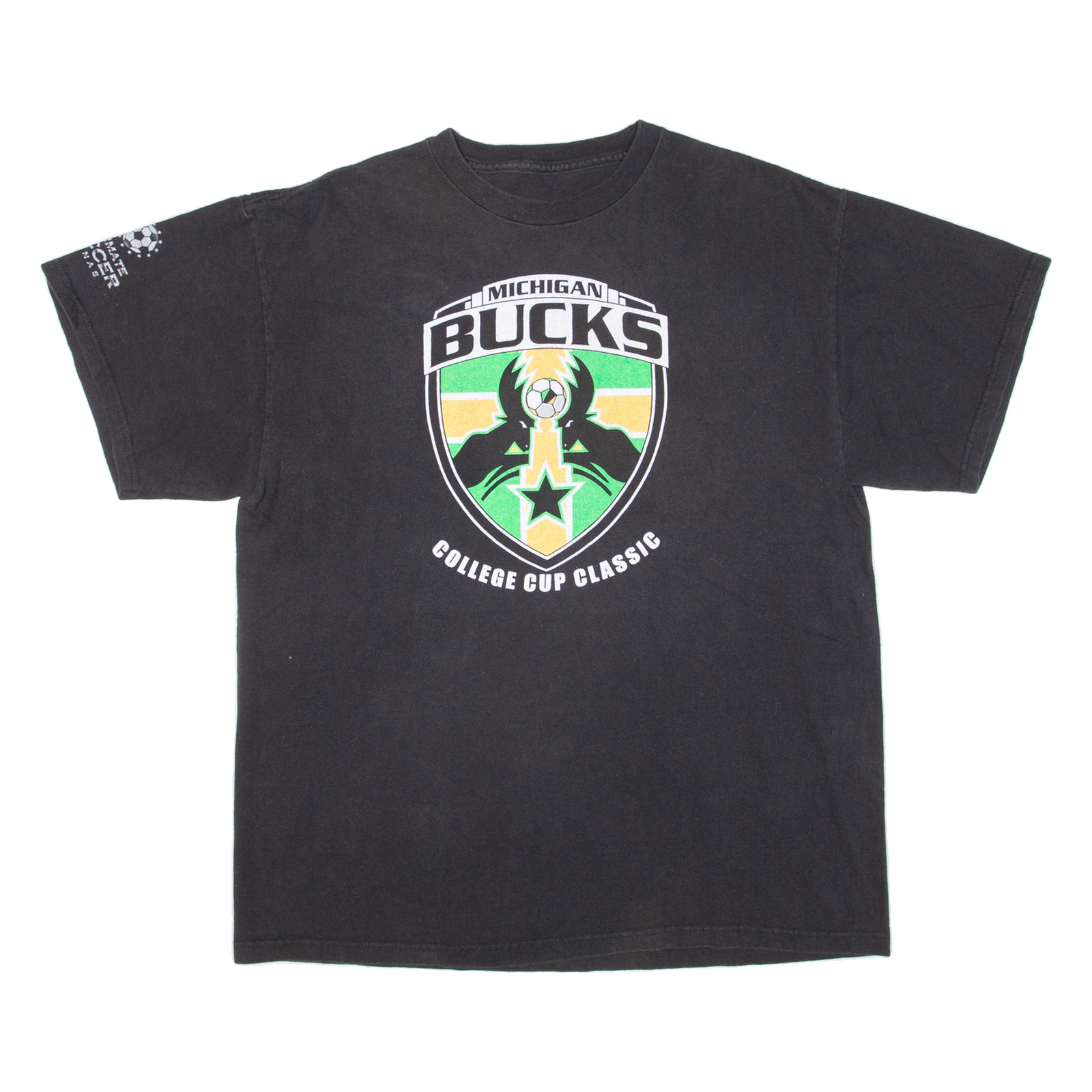 ADIDAS Michigan Bucks College Cup Classic Mens T-Shirt Black USA M Refurbished - N/A refurbished available on Cerqular