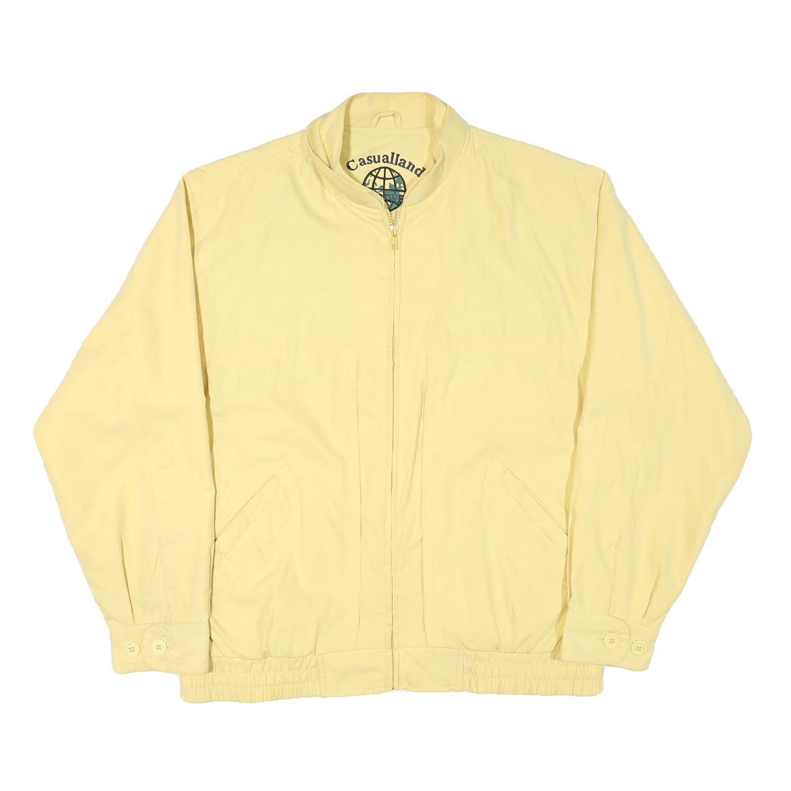 Buy CASUALLAND Mens Yellow Casual Jacket L Polyester Blend Plain Zip Closure Refurbished - $32.49 CASUALLAND Mens Yellow Casual Jacket L Polyester Blend Plain Zip Closure Refurbished - N/A refurbished available on Cerqular