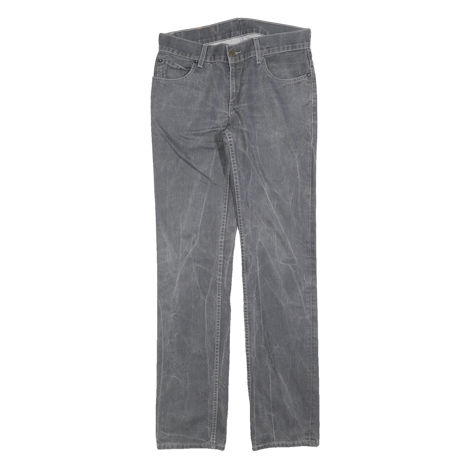 LEVI'S 511 Slim Mens Jeans Grey Slim Straight Denim Medium W31 L34 Zip Cotton Refurbished - N/A refurbished available on Cerqular