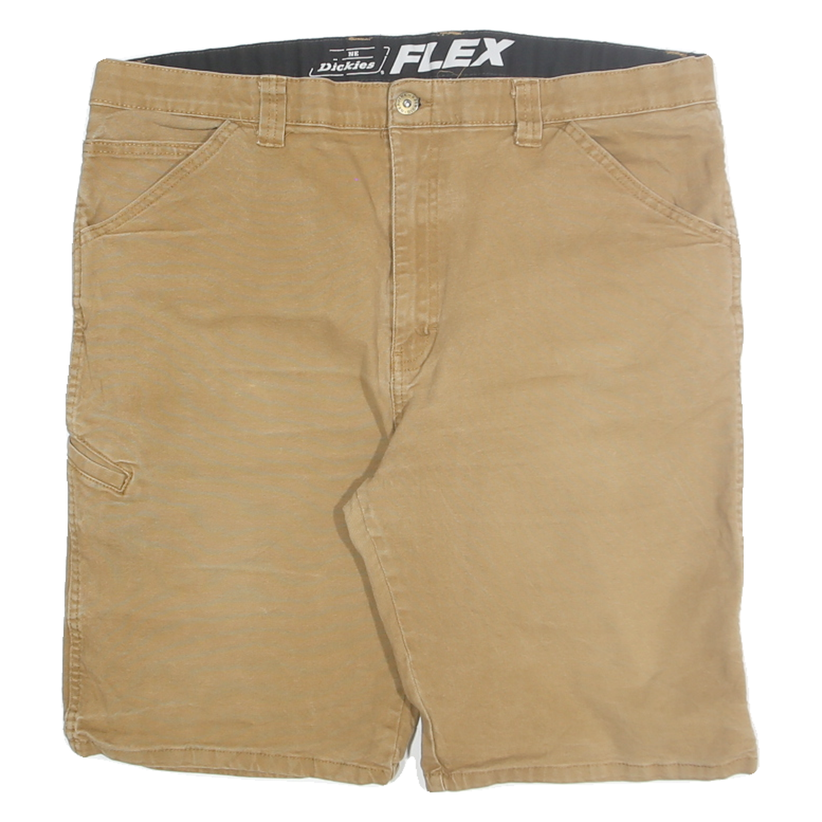 DICKIES Mens Shorts Beige Casual XL W38 Flexible Cotton Blend Workwear Refurbished - N/A refurbished available on Cerqular