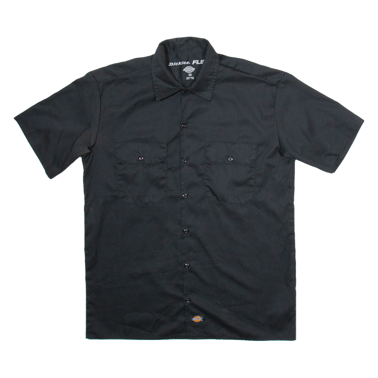 DICKIES Mens Worker Shirt Black M Refurbished - N/A refurbished available on Cerqular