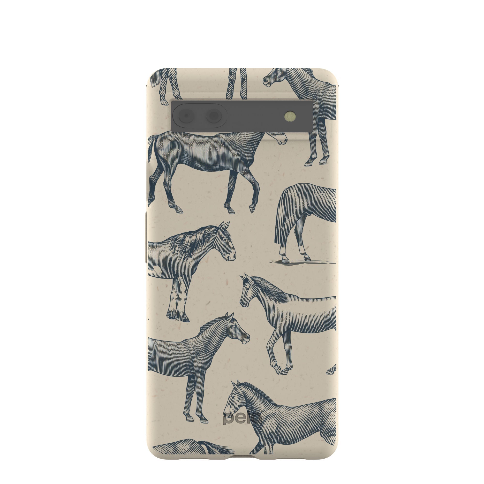 London Fog Vintage Gallop Google Pixel 6a Case Refurbished - Pela Case refurbished available on Cerqular