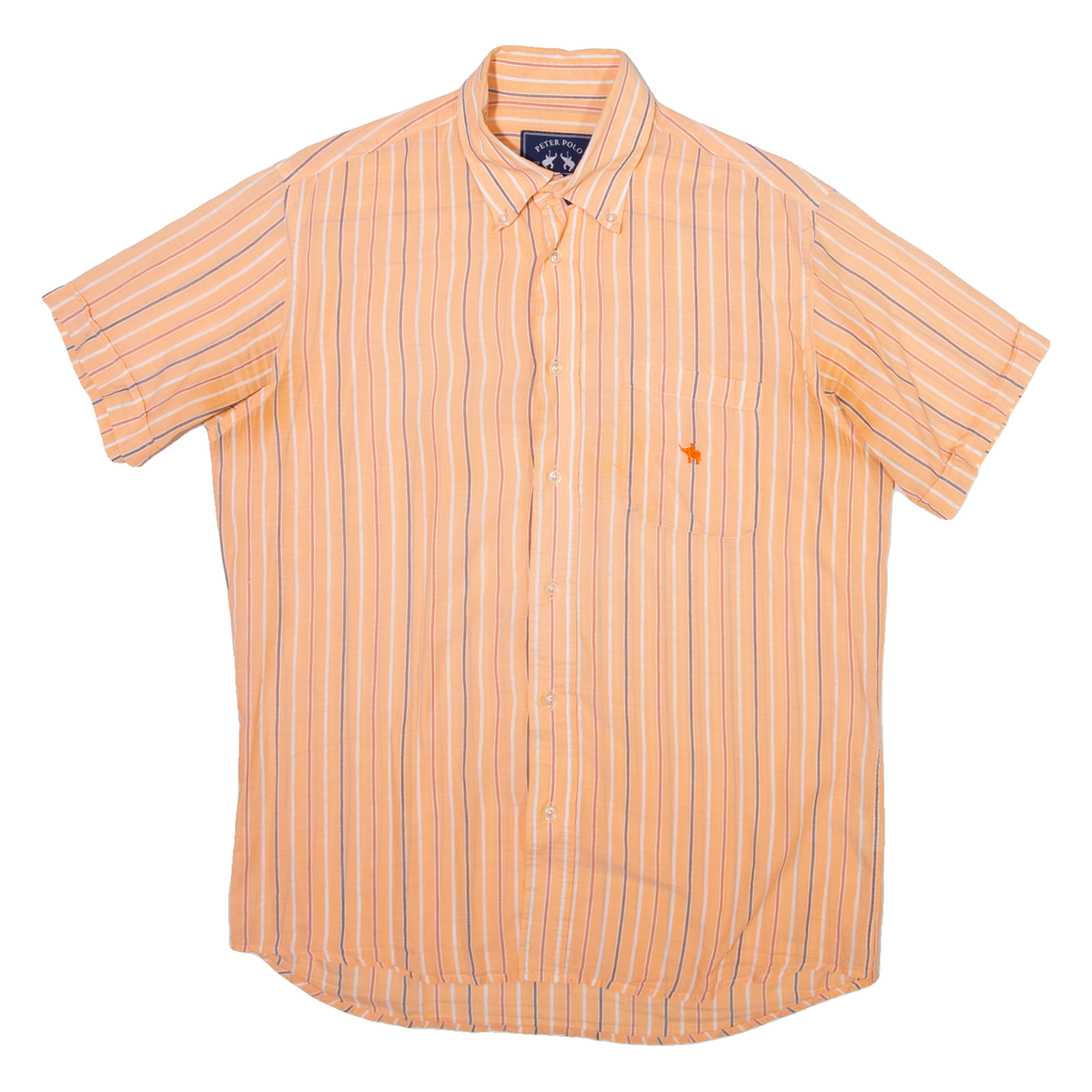 PETER PILOTTO Mens Shirt Pink Striped M Refurbished - N/A refurbished available on Cerqular