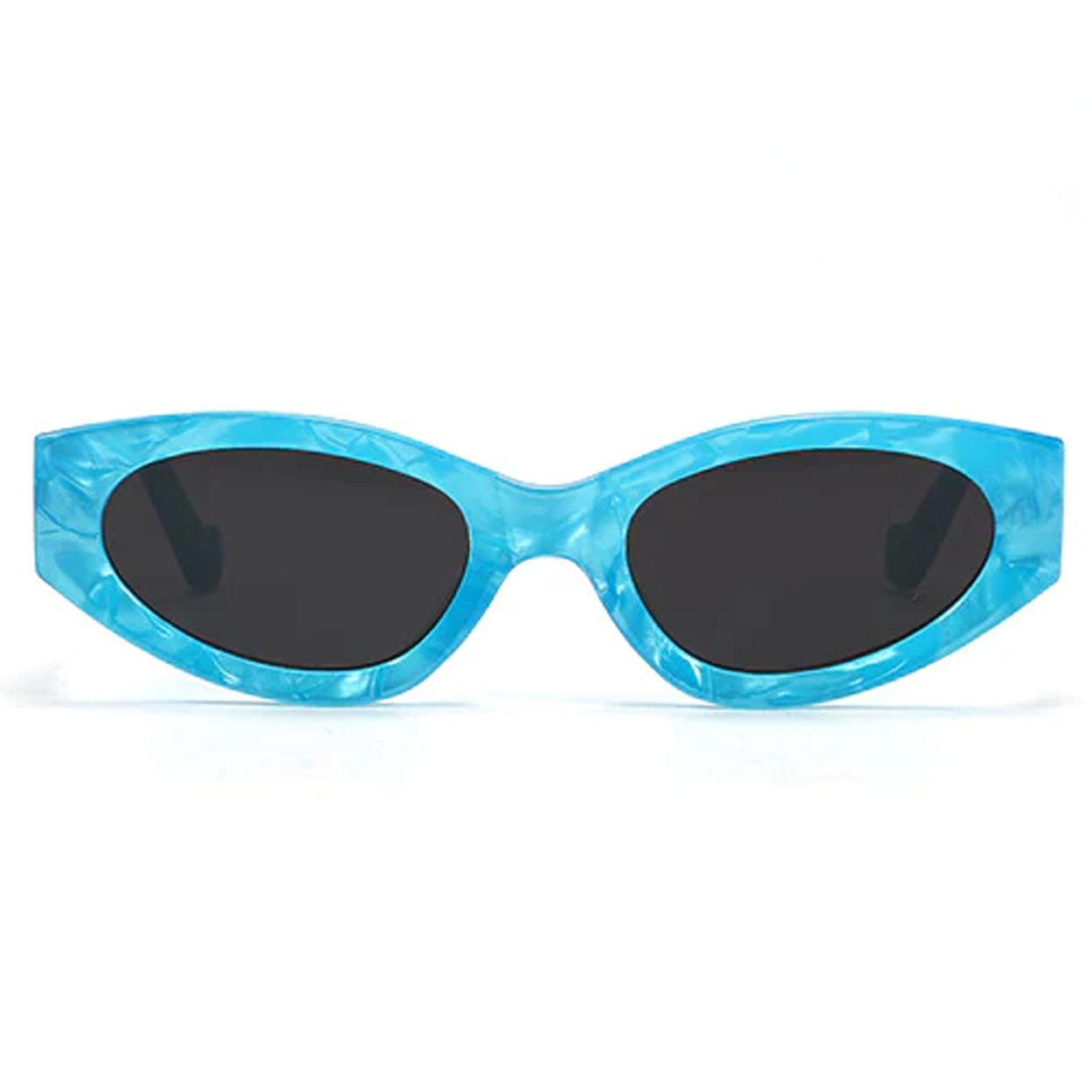 Kat x Money Moves - Blue Cateye Sunglasses | Color: Turquoise - Black | Size: OS Refurbished - N/A refurbished available on Cerqular