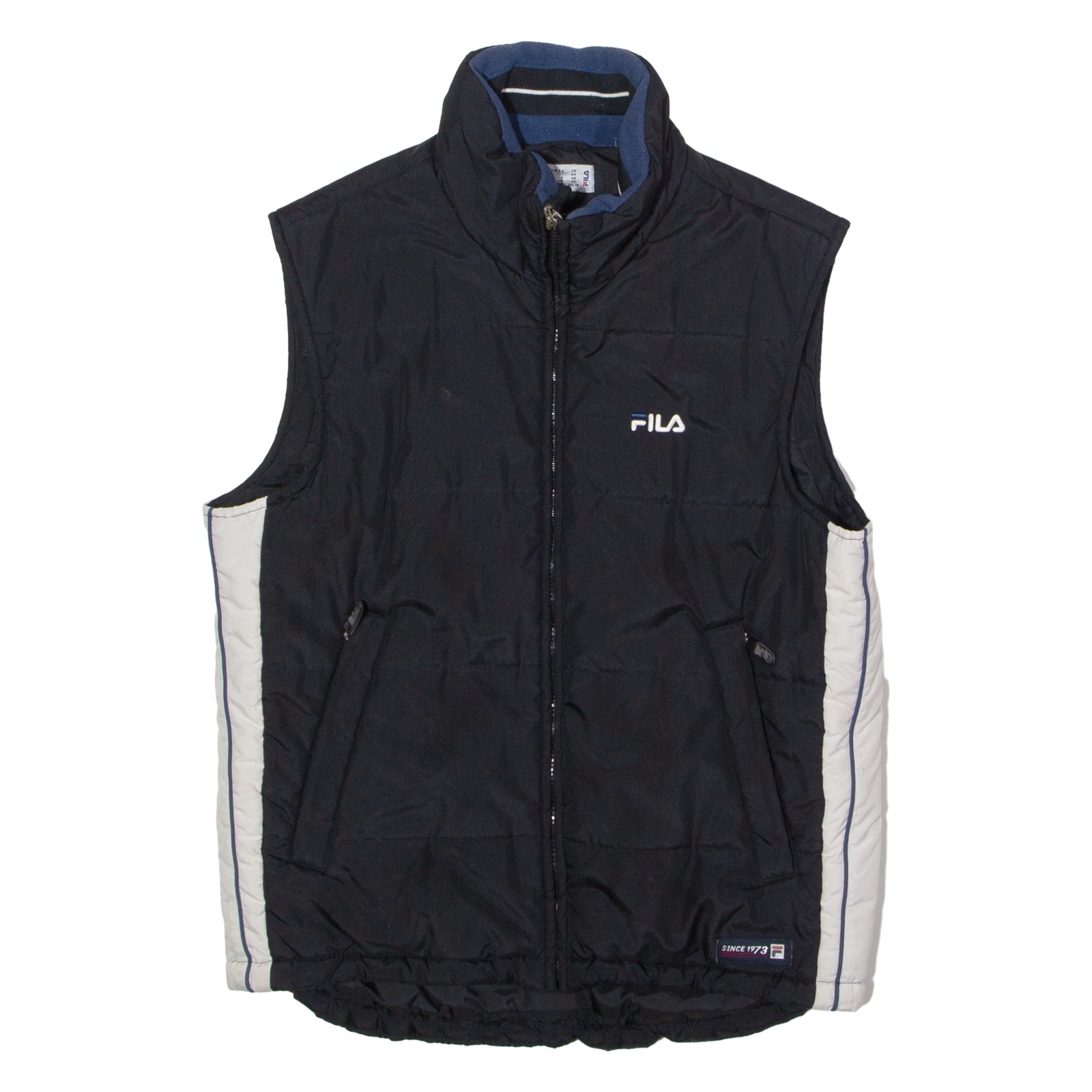 FILA Mens Puffer Gilet Black XS Refurbished - N/A refurbished available on Cerqular