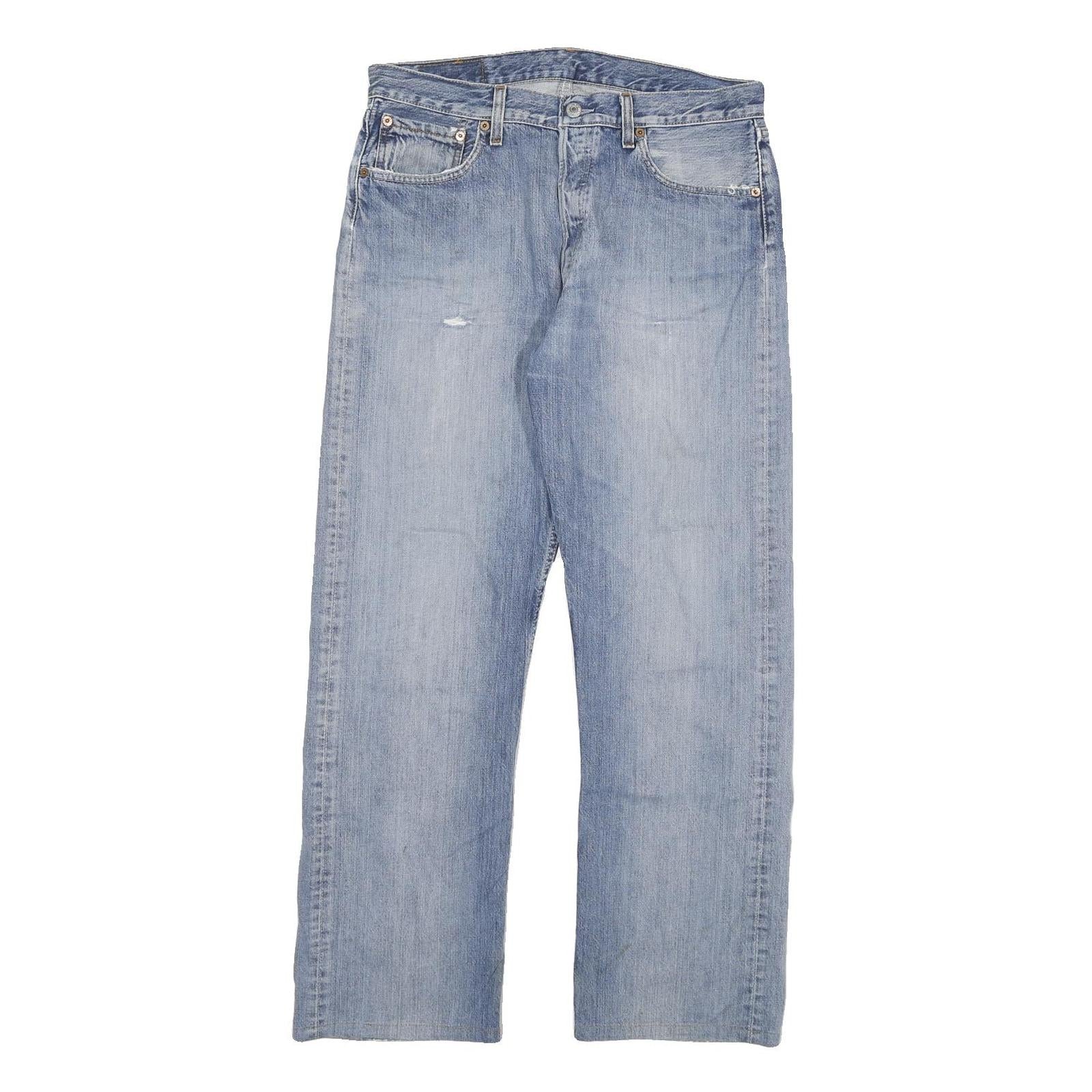 Buy LEVI'S 501 Mens Jeans Blue Regular Straight Denim Medium W32 L29 Classic Button Refurbished - $38.99 LEVI'S 501 Mens Jeans Blue Regular Straight Denim Medium W32 L29 Classic Button Refurbished - N/A refurbished available on Cerqular