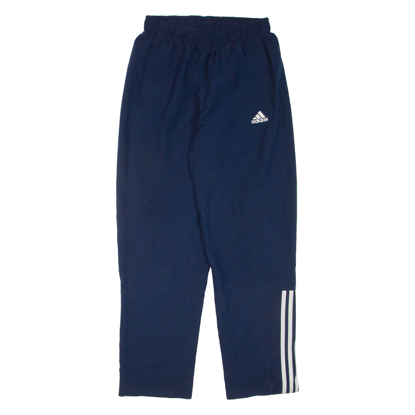 ADIDAS Mens Track Pants Blue Straight S W26 L30 Refurbished - N/A refurbished available on Cerqular