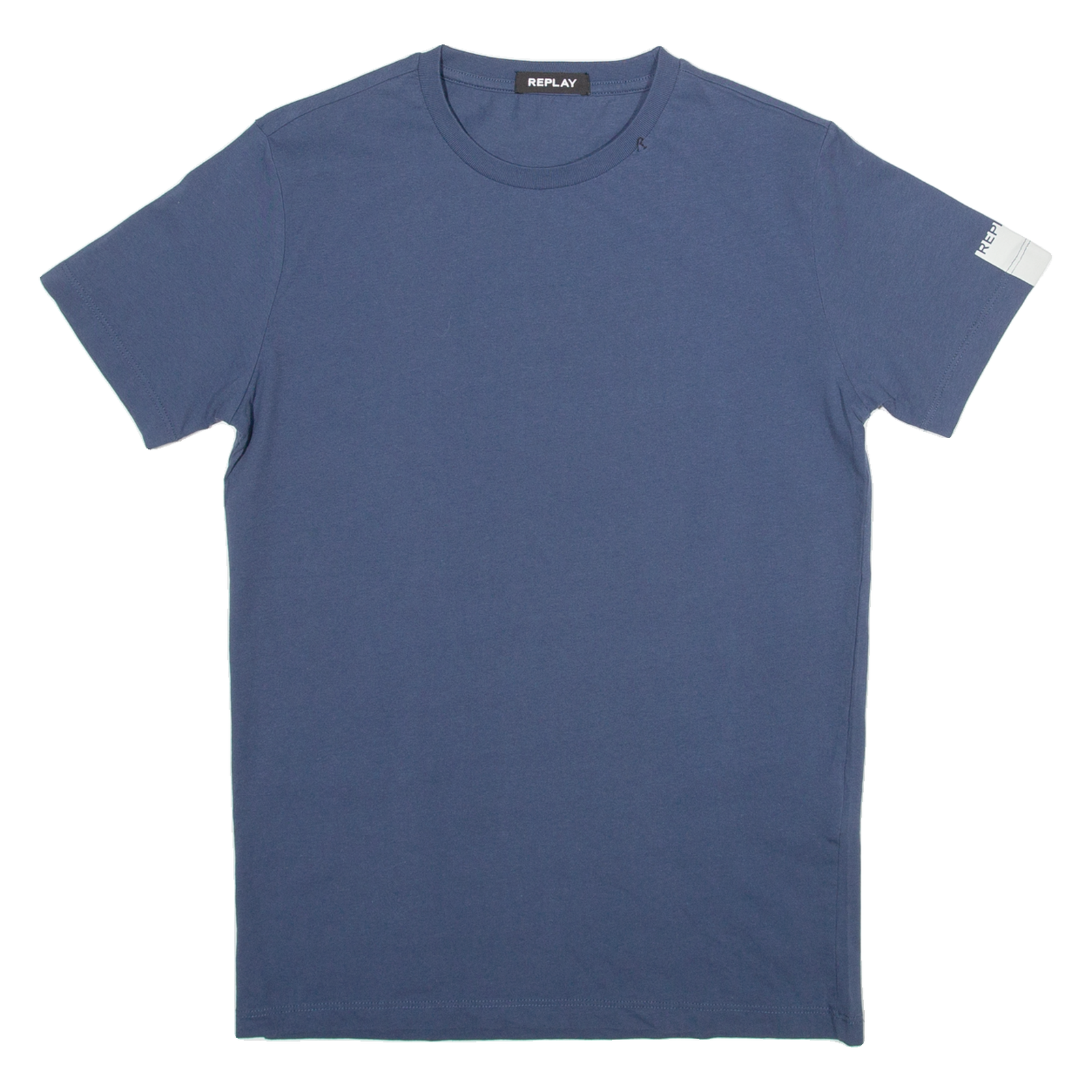 REPLAY Mens T-Shirt Blue XS Refurbished - N/A refurbished available on Cerqular