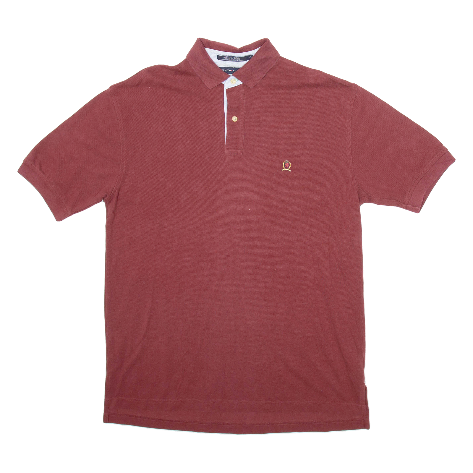 Buy TOMMY HILFIGER Mens Polo Shirt Maroon Short Sleeve L Refurbished - $25.99 TOMMY HILFIGER Mens Polo Shirt Maroon Short Sleeve L Refurbished - N/A refurbished available on Cerqular
