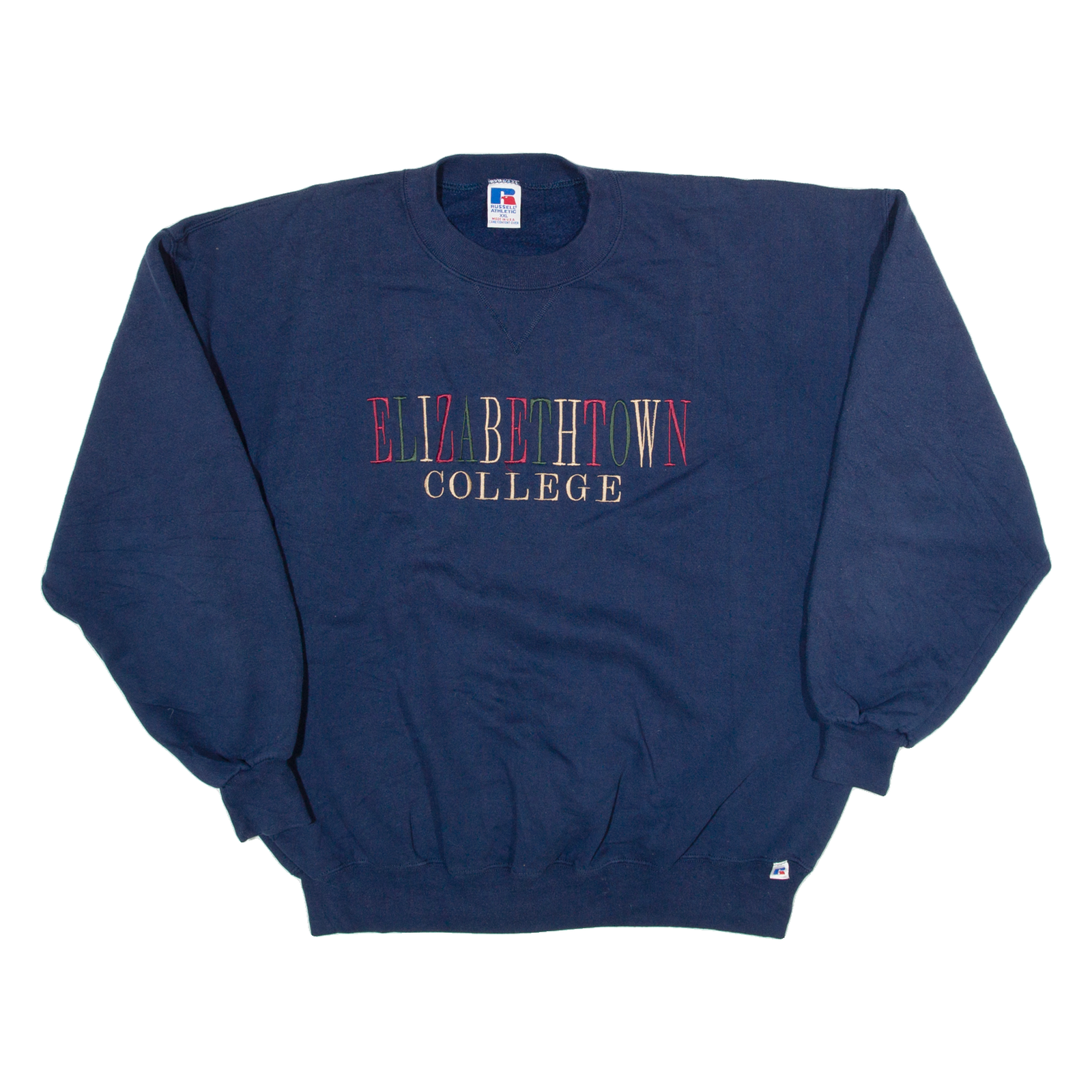 RUSSELL ATHLETIC Elizabethtown University Womens Sweatshirt Blue USA 2XL Refurbished - N/A refurbished available on Cerqular