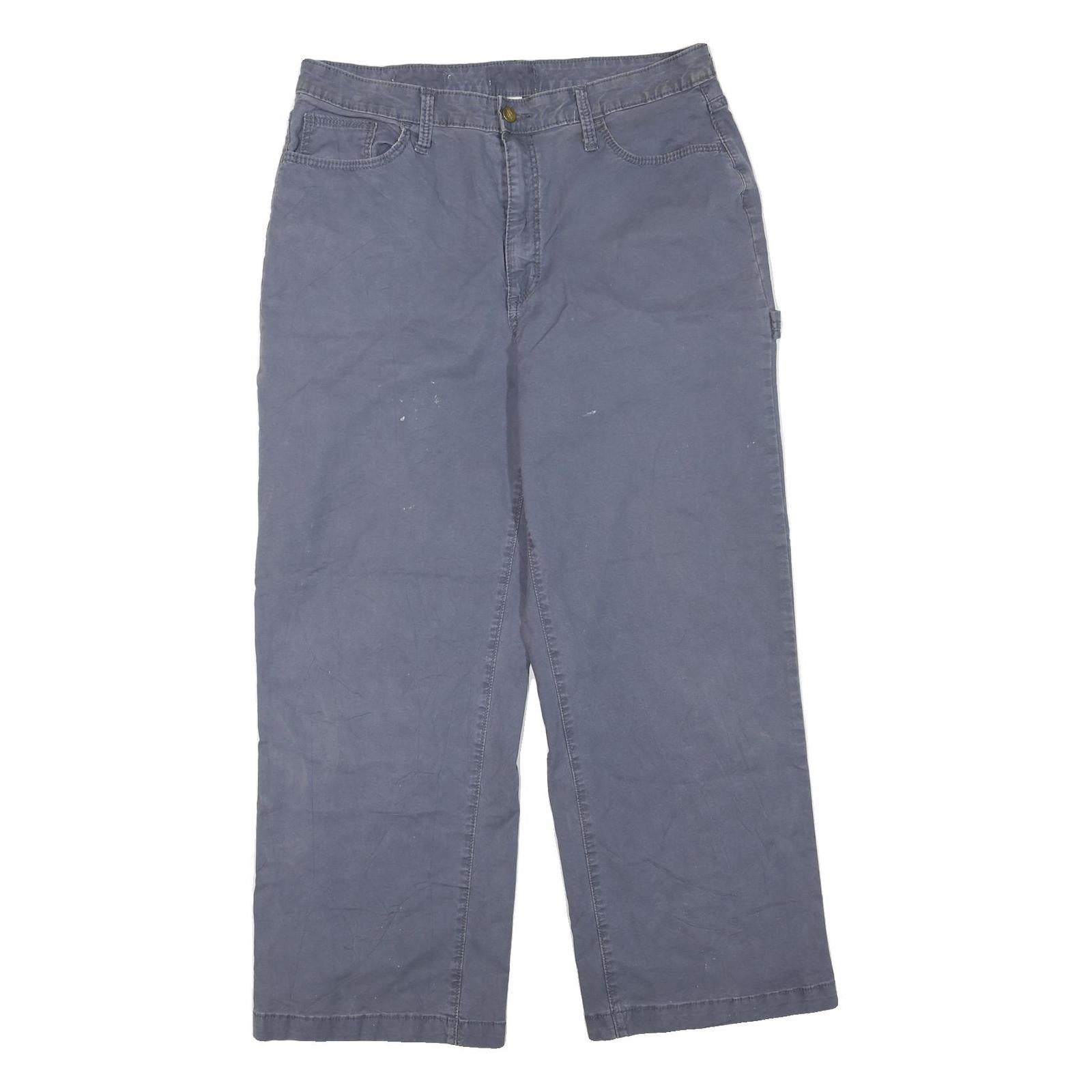 Buy DICKIES Womens Cotton Blend Blue Regular Fit Wide-Leg Trousers W34 L27 Workwear Refurbished - $40.29 DICKIES Womens Cotton Blend Blue Regular Fit Wide-Leg Trousers W34 L27 Workwear Refurbished - N/A refurbished available on Cerqular