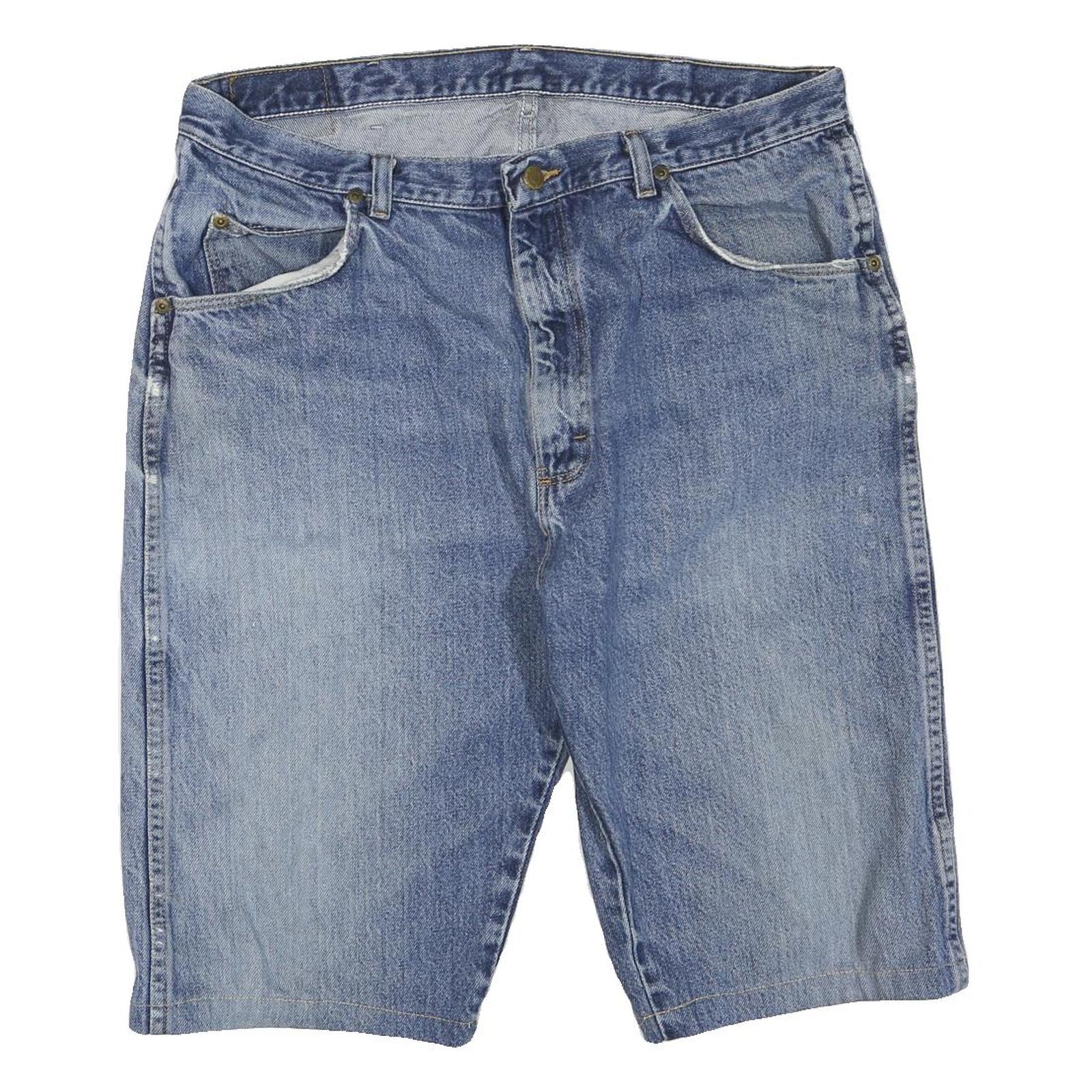 Buy WRANGLER Mens Denim Blue Casual Shorts L W36 Cotton Blend Comfort Fit Refurbished - $25.99 WRANGLER Mens Denim Blue Casual Shorts L W36 Cotton Blend Comfort Fit Refurbished - N/A refurbished available on Cerqular