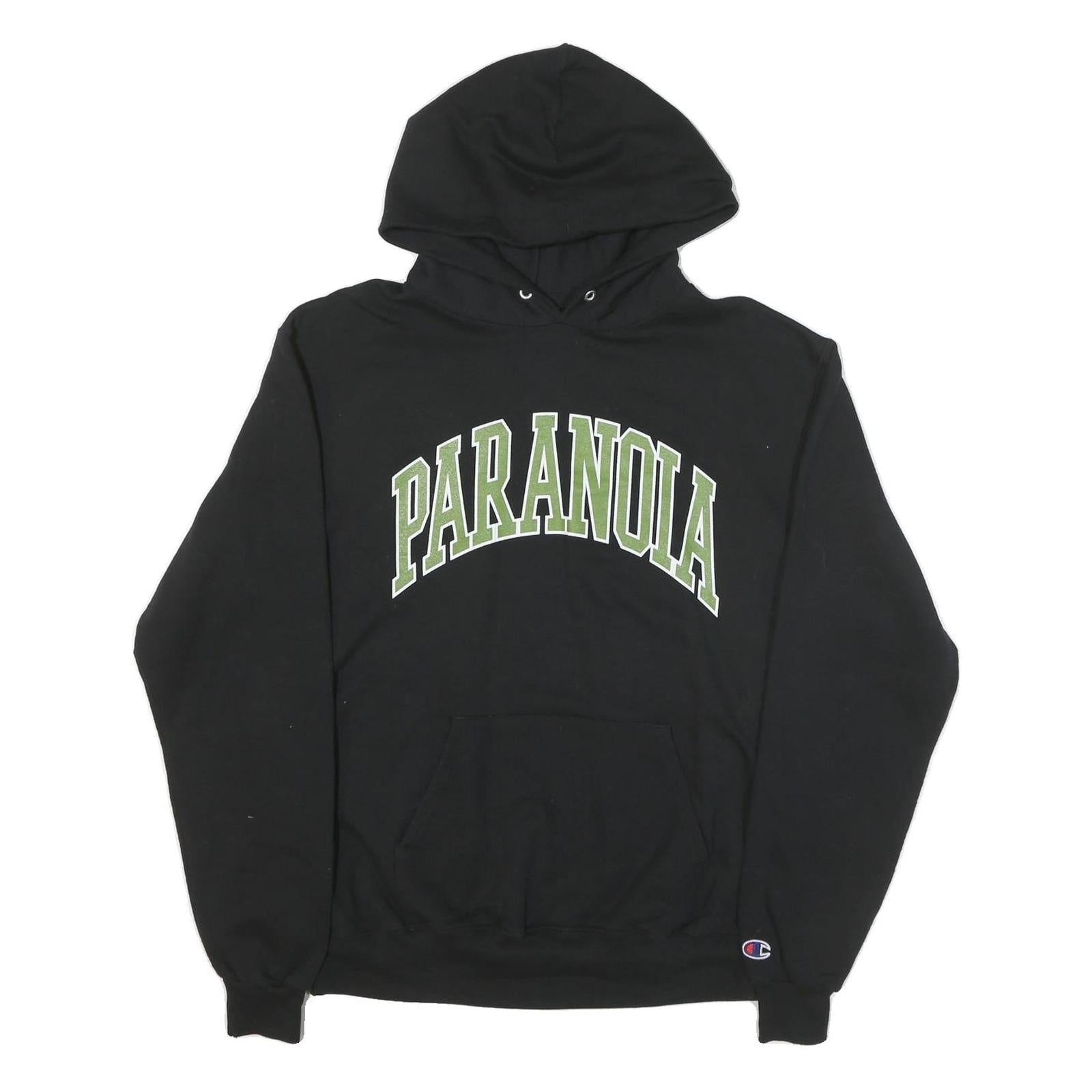 CHAMPION Mens Black Paranoia Pullover Hoodie M Cotton Blend Casual Wear Refurbished - N/A refurbished available on Cerqular