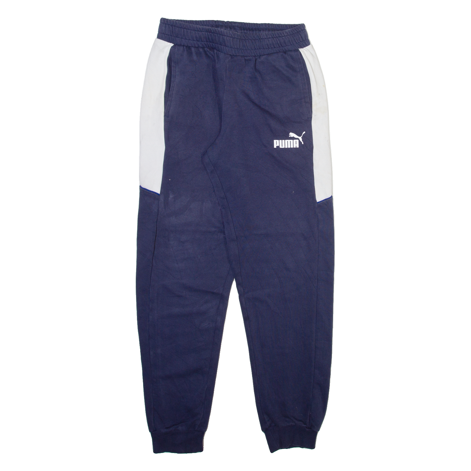 PUMA Womens Joggers Blue Tapered S W26 L29 Refurbished - N/A refurbished available on Cerqular