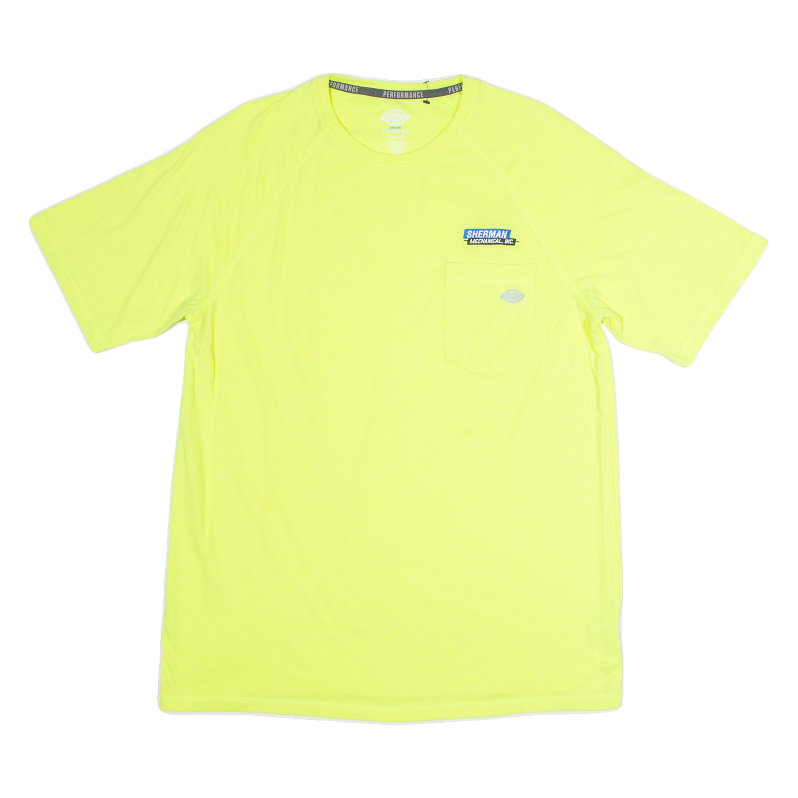 DICKIES Mens T-Shirt Green L Refurbished - N/A refurbished available on Cerqular