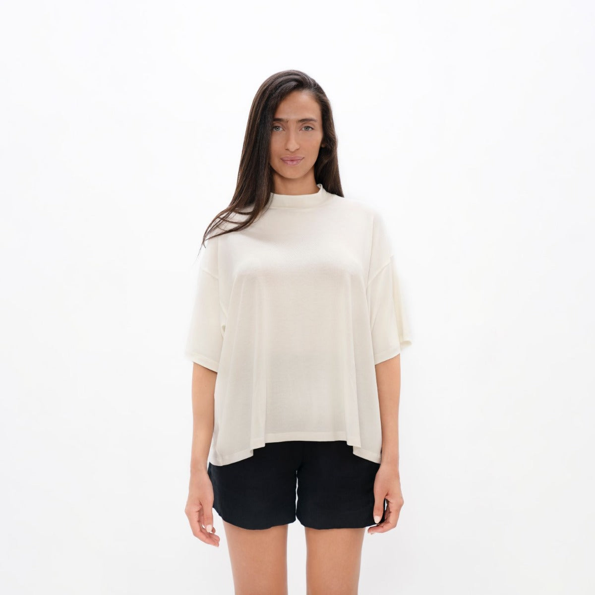 Beirut  - Boxy Tee - Powder | Size: S Refurbished - N/A refurbished available on Cerqular