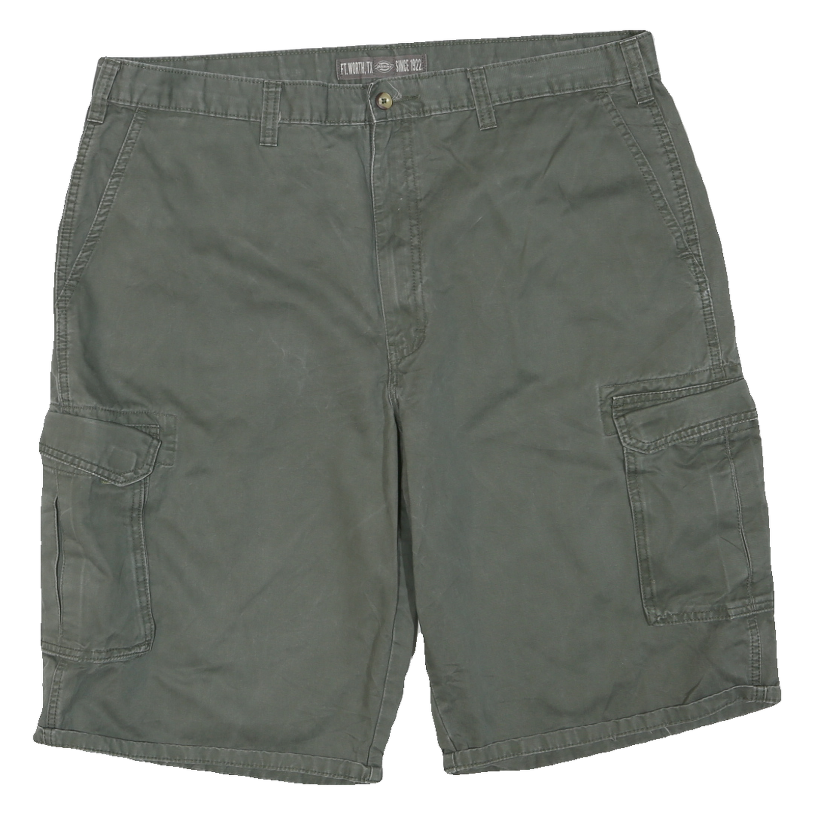 DICKIES Mens Shorts Green Cargo XL W40 Workwear Cotton Blend Utility Refurbished - N/A refurbished available on Cerqular