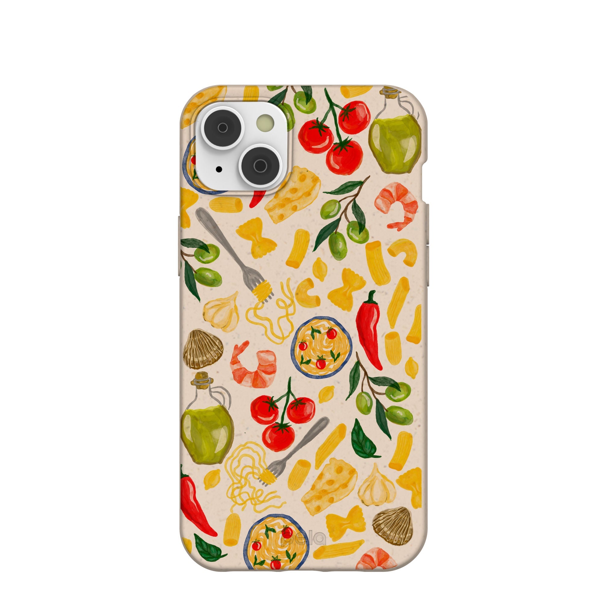 Seashell Pasta Alchemy iPhone 14 Plus Case Refurbished - Pela Case refurbished available on Cerqular