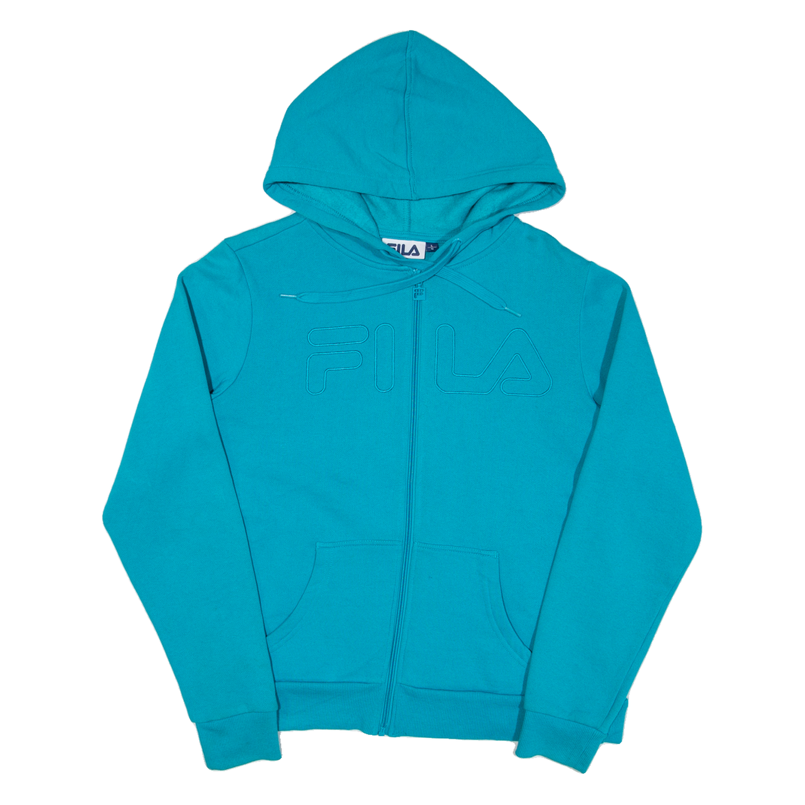 FILA Womens Blue Hoodie Full Zip L Refurbished - N/A refurbished available on Cerqular