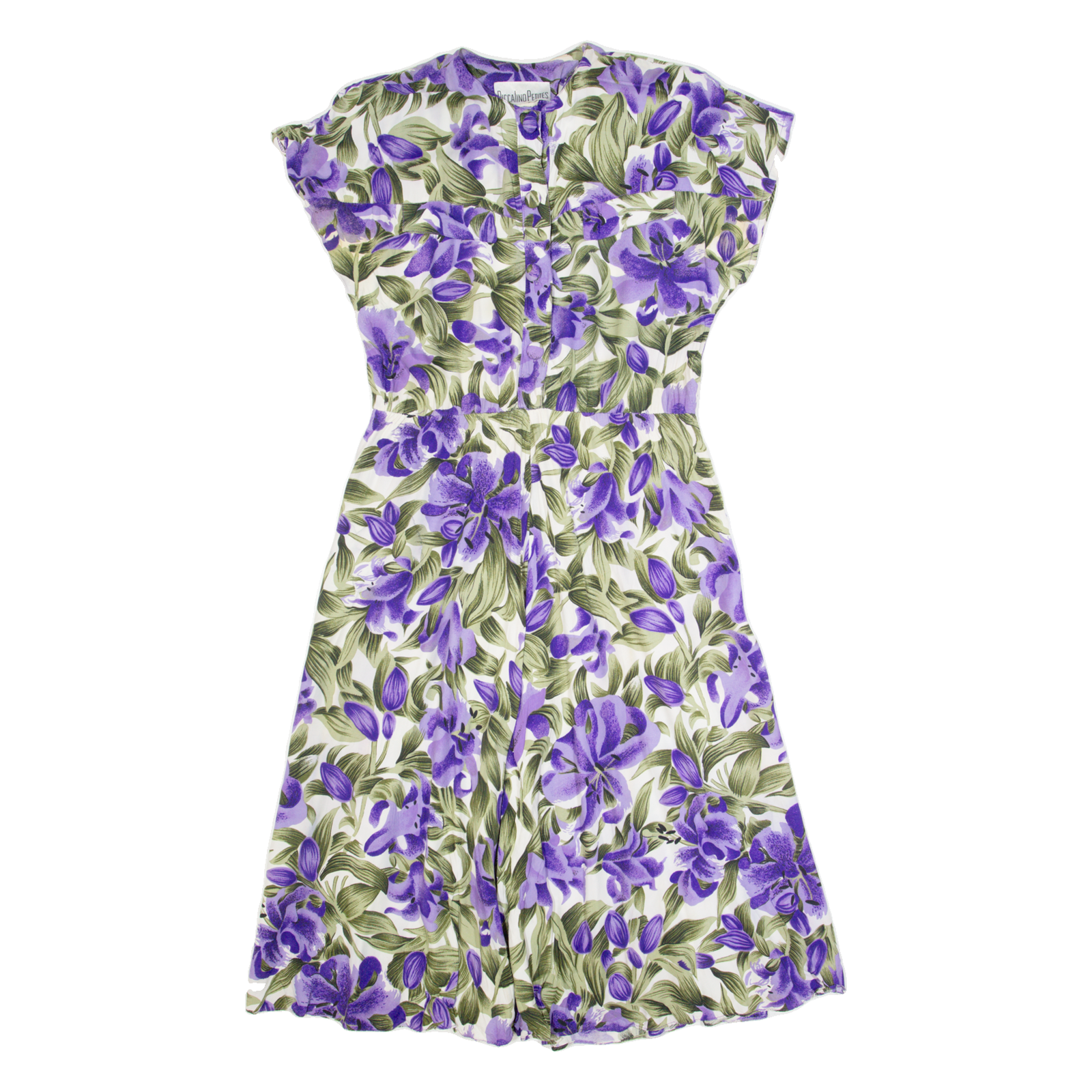 Buy PICCALINO Womens A-Line Dress Purple 90s Floral Short Sleeve Long M Refurbished - $27.29 PICCALINO Womens A-Line Dress Purple 90s Floral Short Sleeve Long M Refurbished - N/A refurbished available on Cerqular