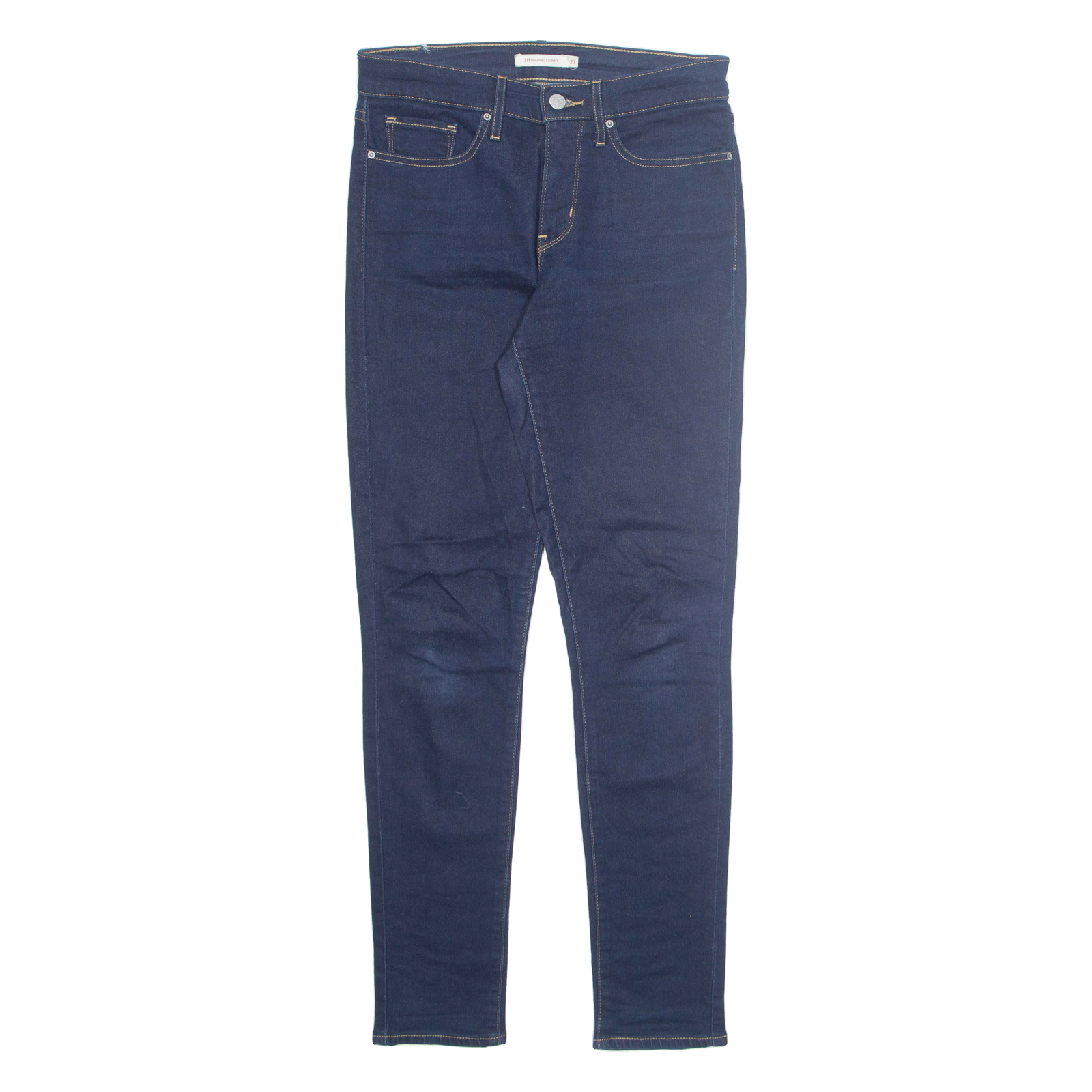 LEVI'S 311 Shaping Womens Jeans Blue Regular Tapered W27 L30 Refurbished - N/A refurbished available on Cerqular