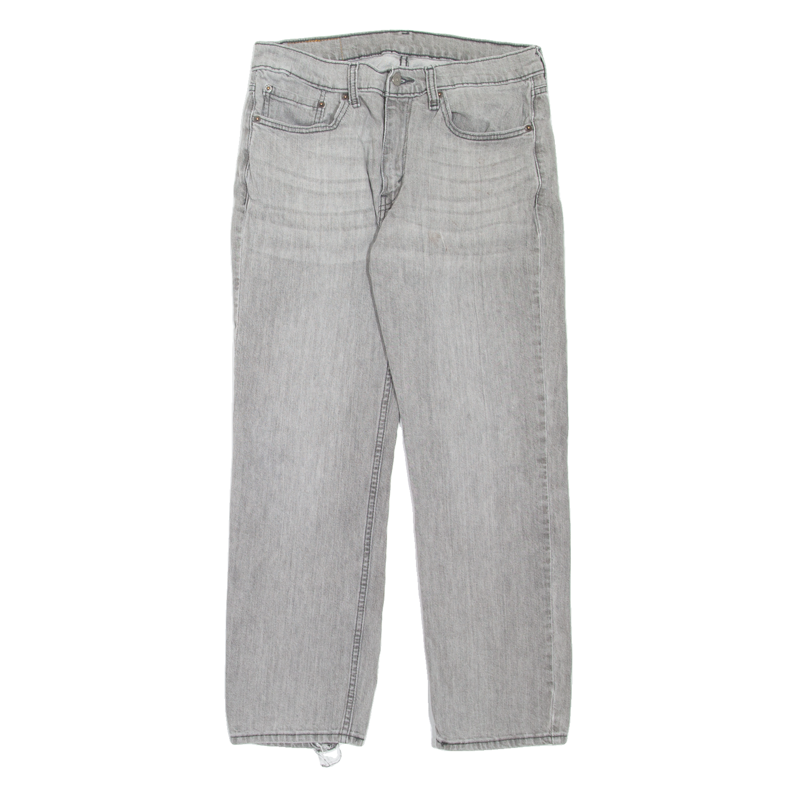 LEVI'S 514 Jeans Mens Grey Slim Straight W32 L29 Refurbished - N/A refurbished available on Cerqular