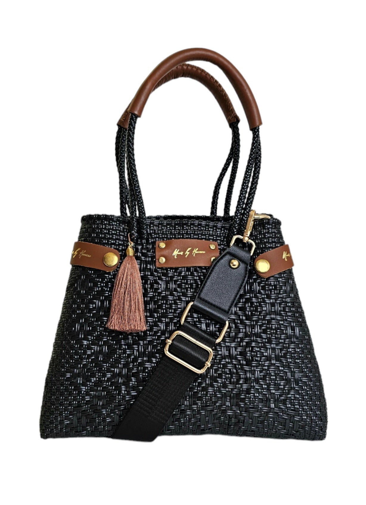 Mini Less Pollution Convertible Crossbody Bag - Black Pearl Refurbished - Mavis by Herrera refurbished available on Cerqular