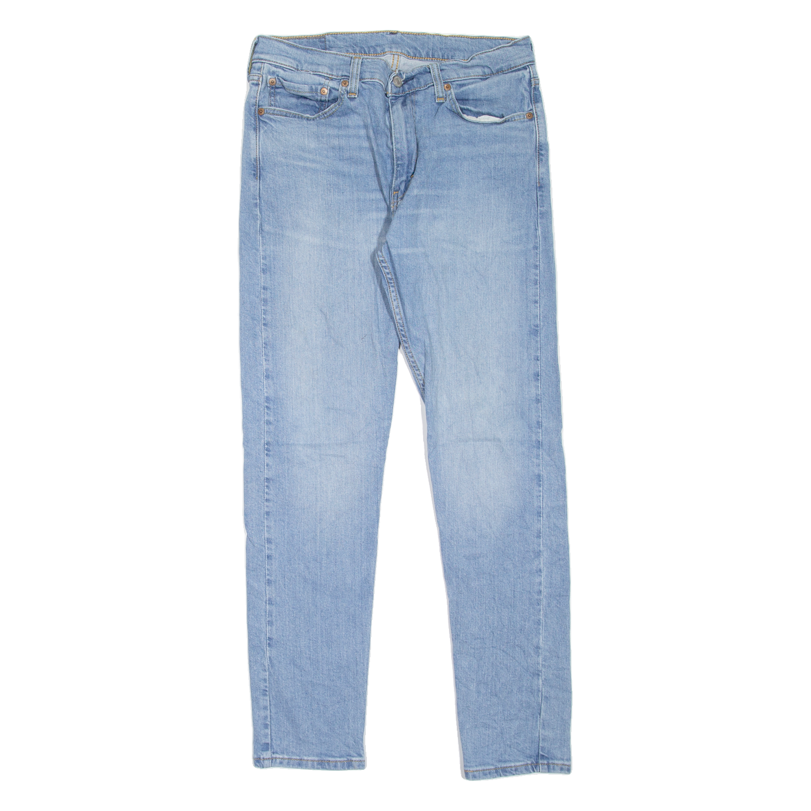 LEVI'S 512 Jeans Mens Blue Slim Tapered Stone Wash W30 L32 Refurbished - N/A refurbished available on Cerqular