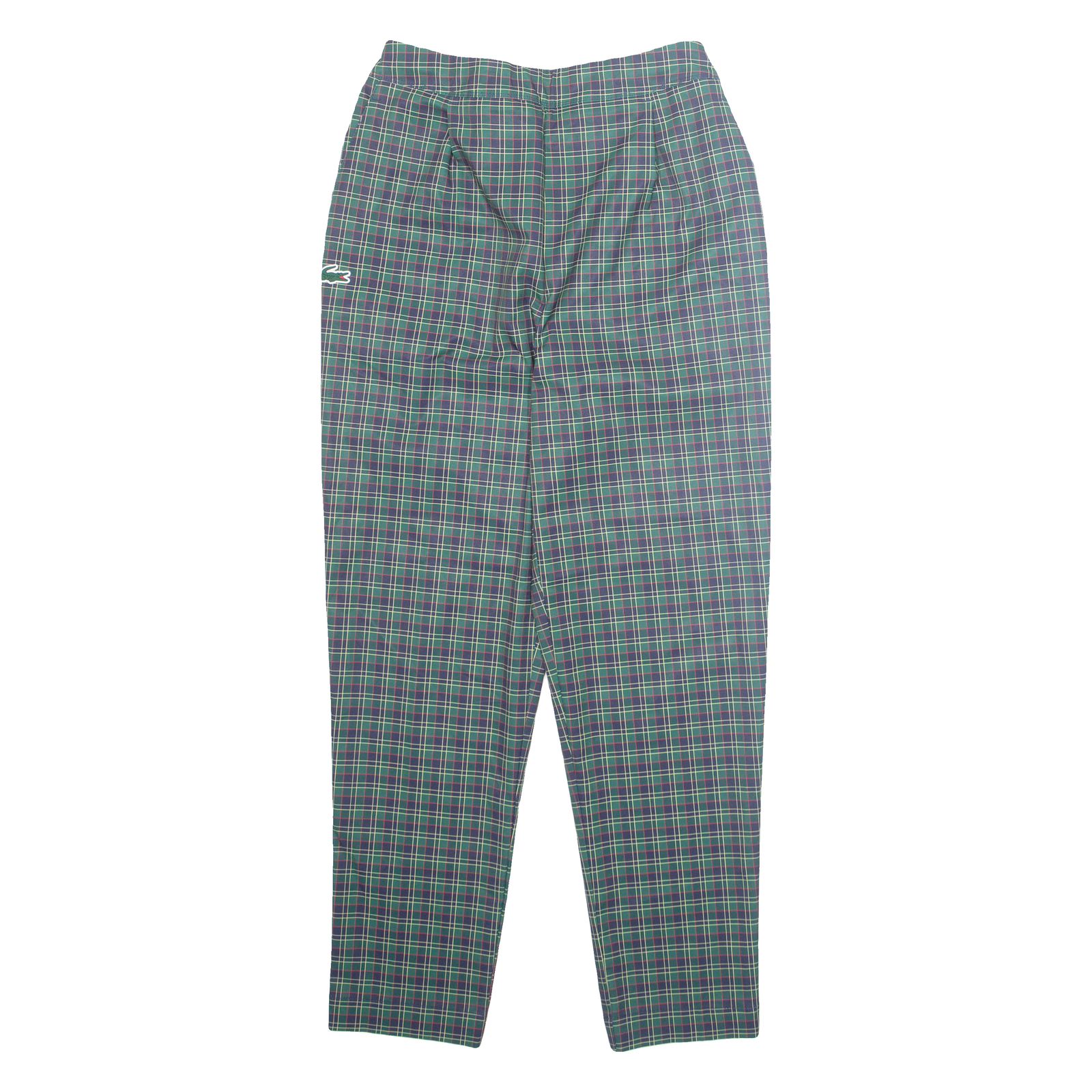 LACOSTE Chino Mens Trousers Green Regular Straight W24 L26 Refurbished - N/A refurbished available on Cerqular
