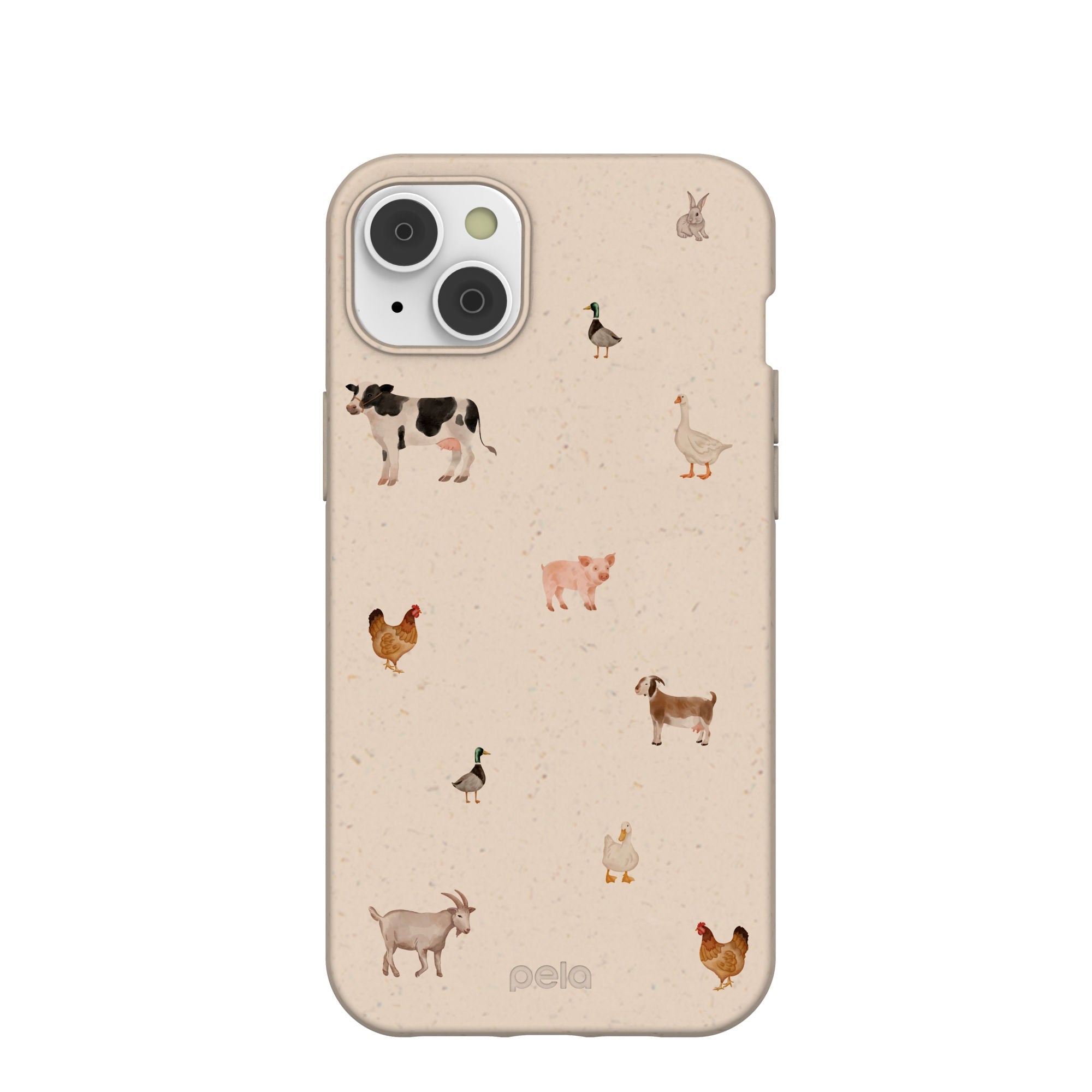 Seashell Pasture Party iPhone 14 Plus Case Refurbished - Pela Case refurbished available on Cerqular