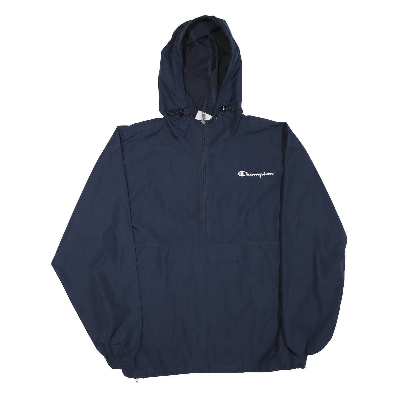 Buy CHAMPION Mens Navy Blue Lightweight Zip Hooded Jacket L Polyester Blend Pullover Refurbished - $41.59 CHAMPION Mens Navy Blue Lightweight Zip Hooded Jacket L Polyester Blend Pullover Refurbished - N/A refurbished available on Cerqular