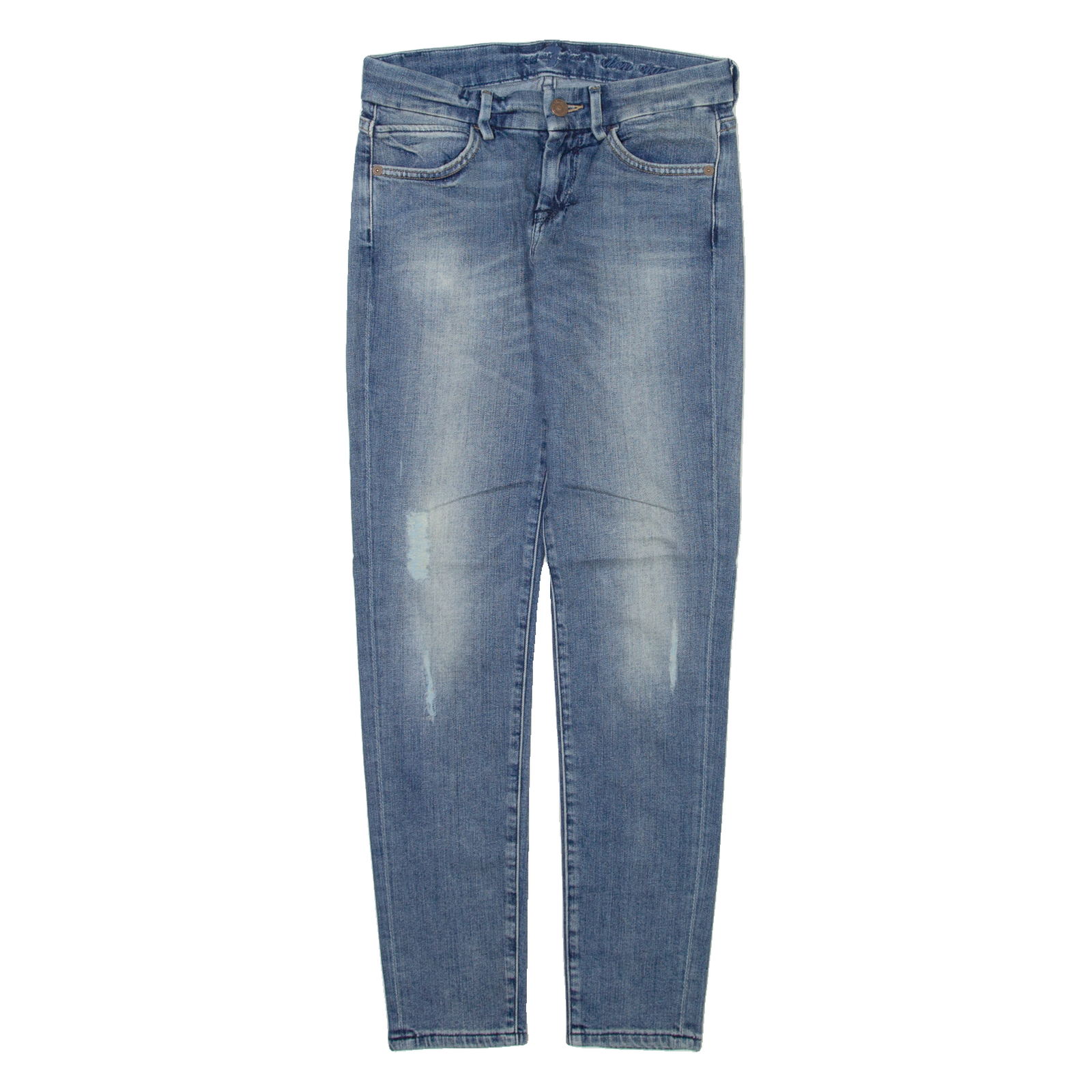 7 FOR ALL MANKIND Mens Jeans Blue Regular Straight W26 L27 Refurbished - N/A refurbished available on Cerqular