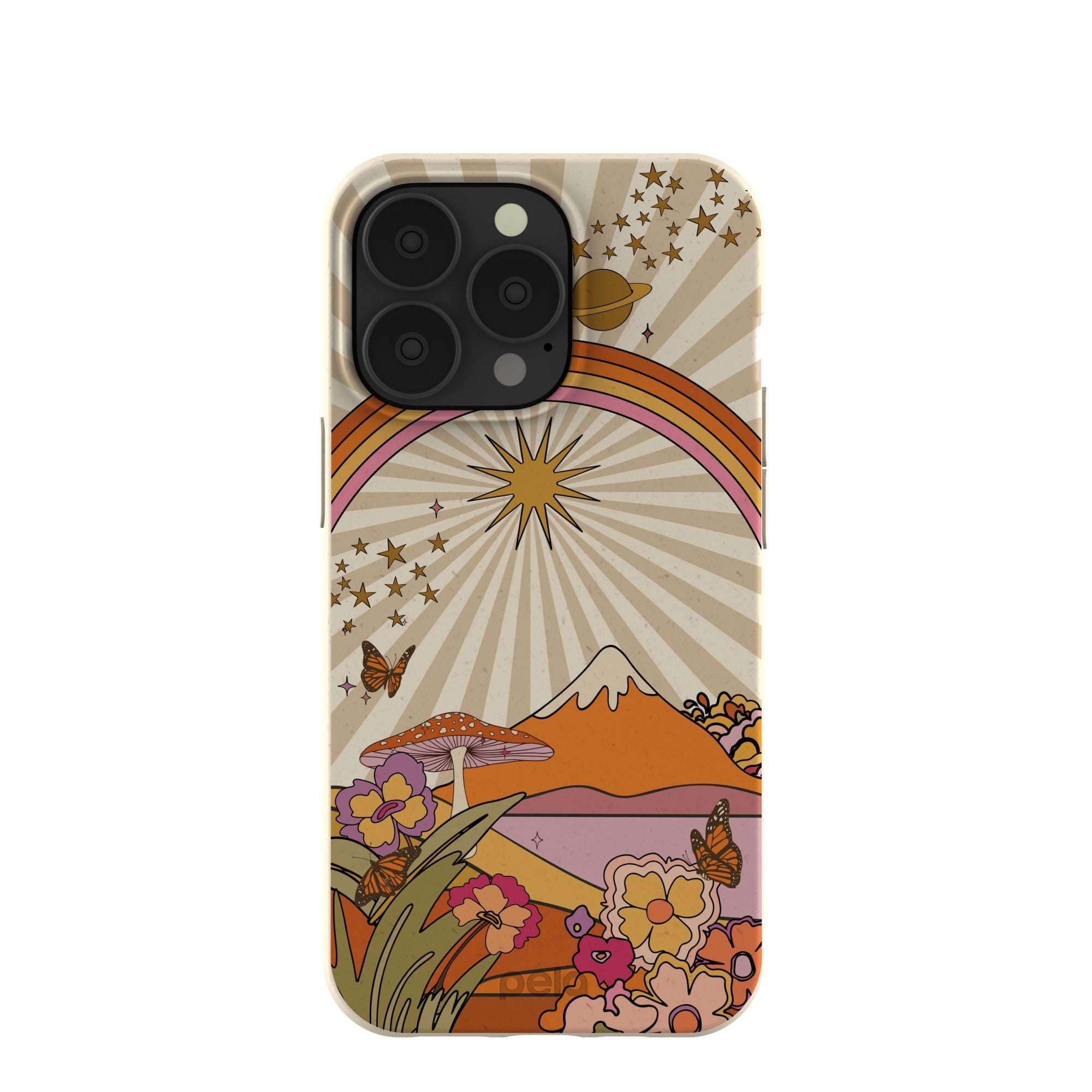 London Fog Happy Camper iPhone 13 Pro Case Refurbished - Pela Case refurbished available on Cerqular
