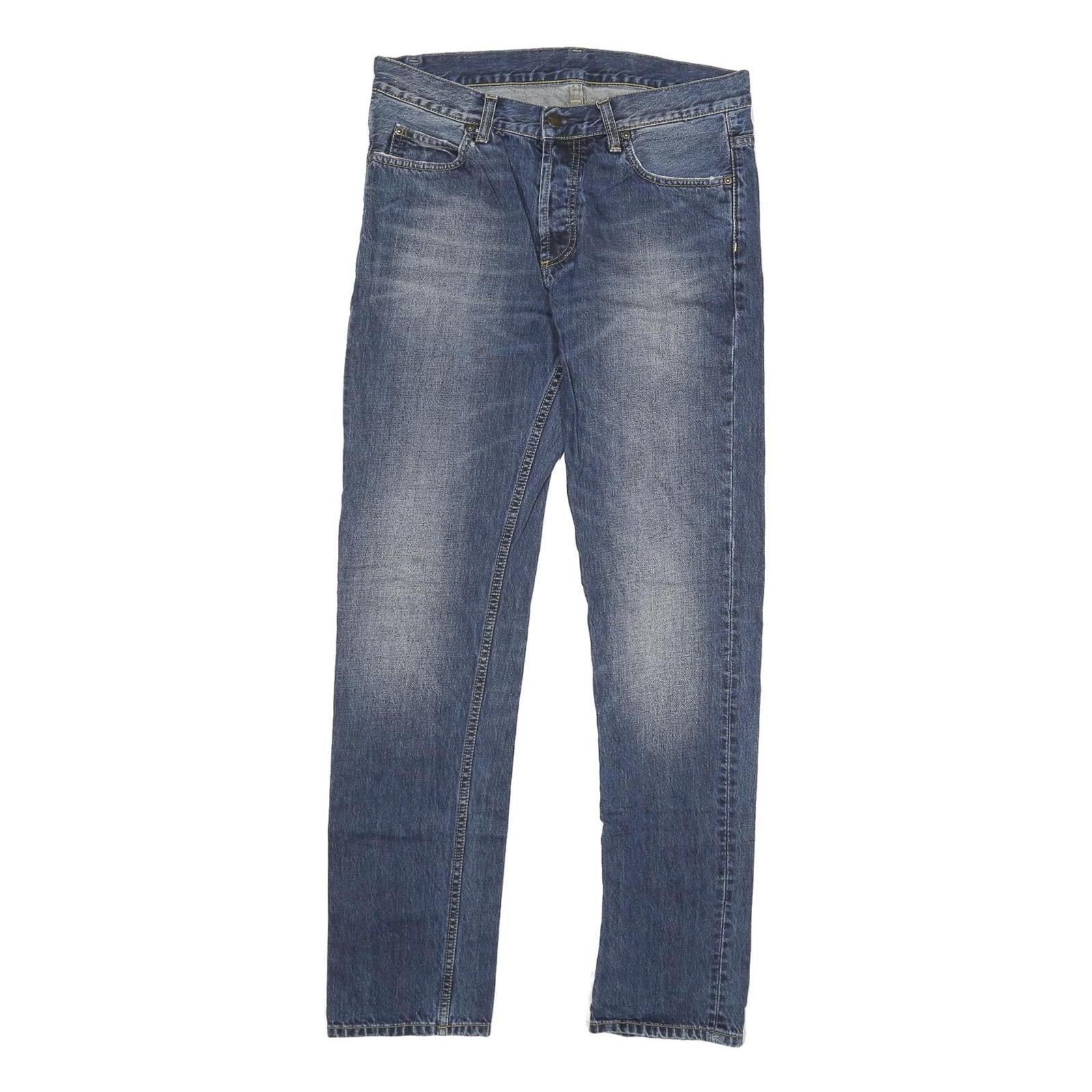 CARHARTT Mens Jeans Blue Slim Skinny Denim Medium W29 L32 Casual Wear Refurbished - N/A refurbished available on Cerqular